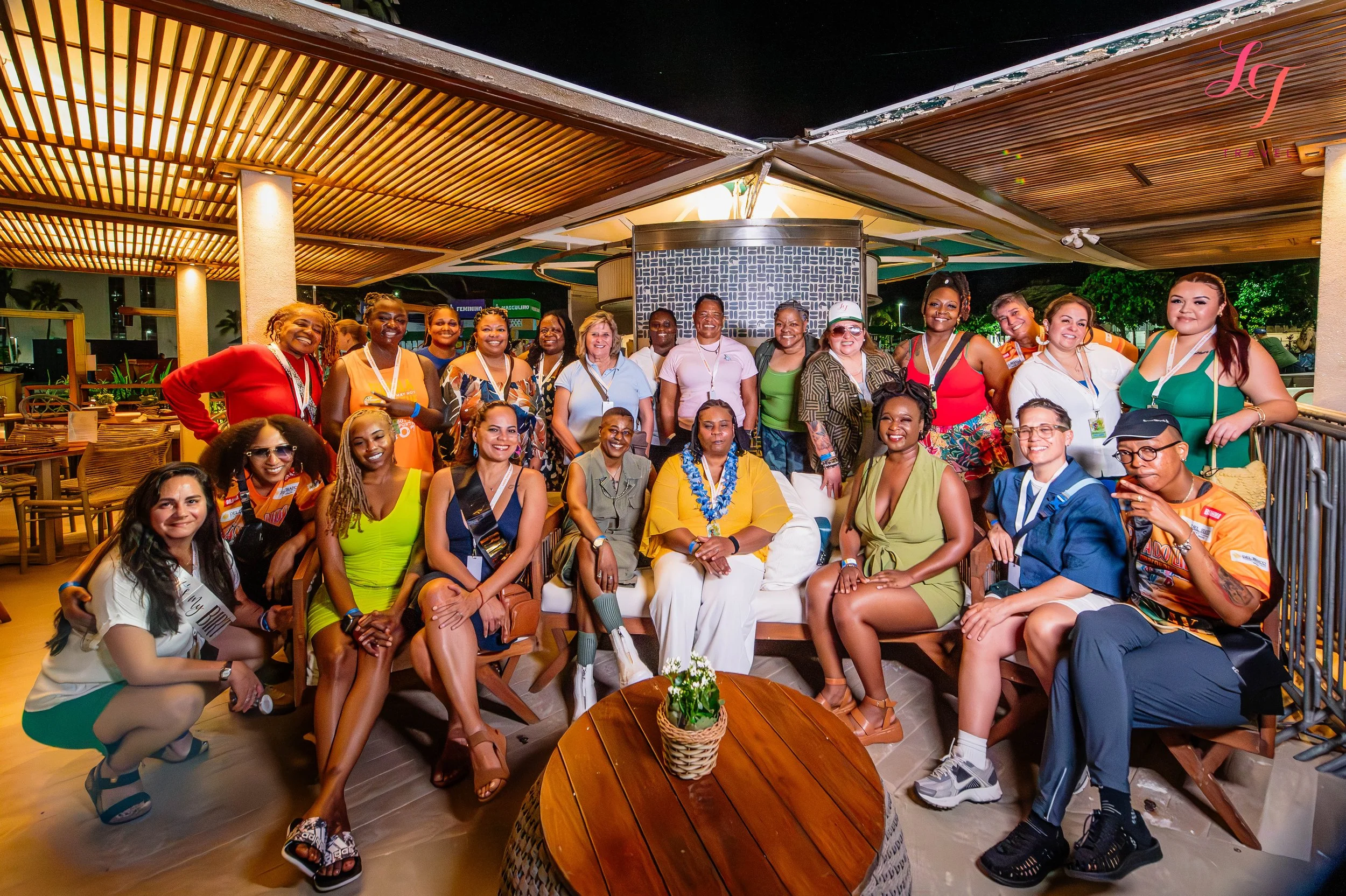 Ladies Touch LGBTQ women travelers on a group trip abroad