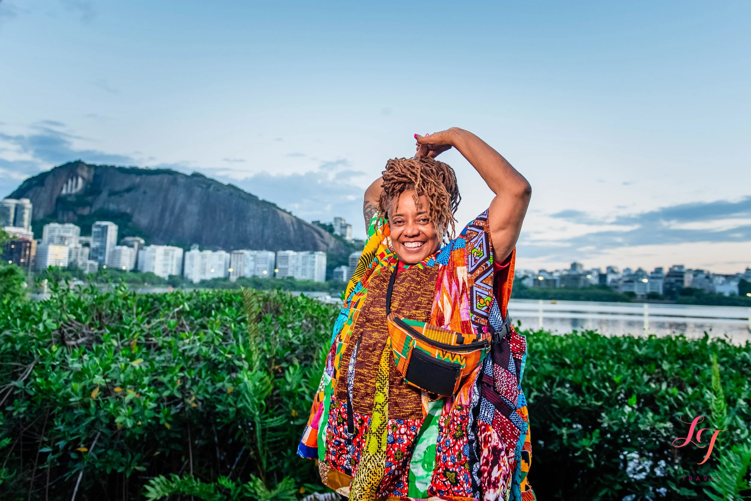 LGBTQ woman on a 2026 group travel trip with Ladies Touch Events and Travel