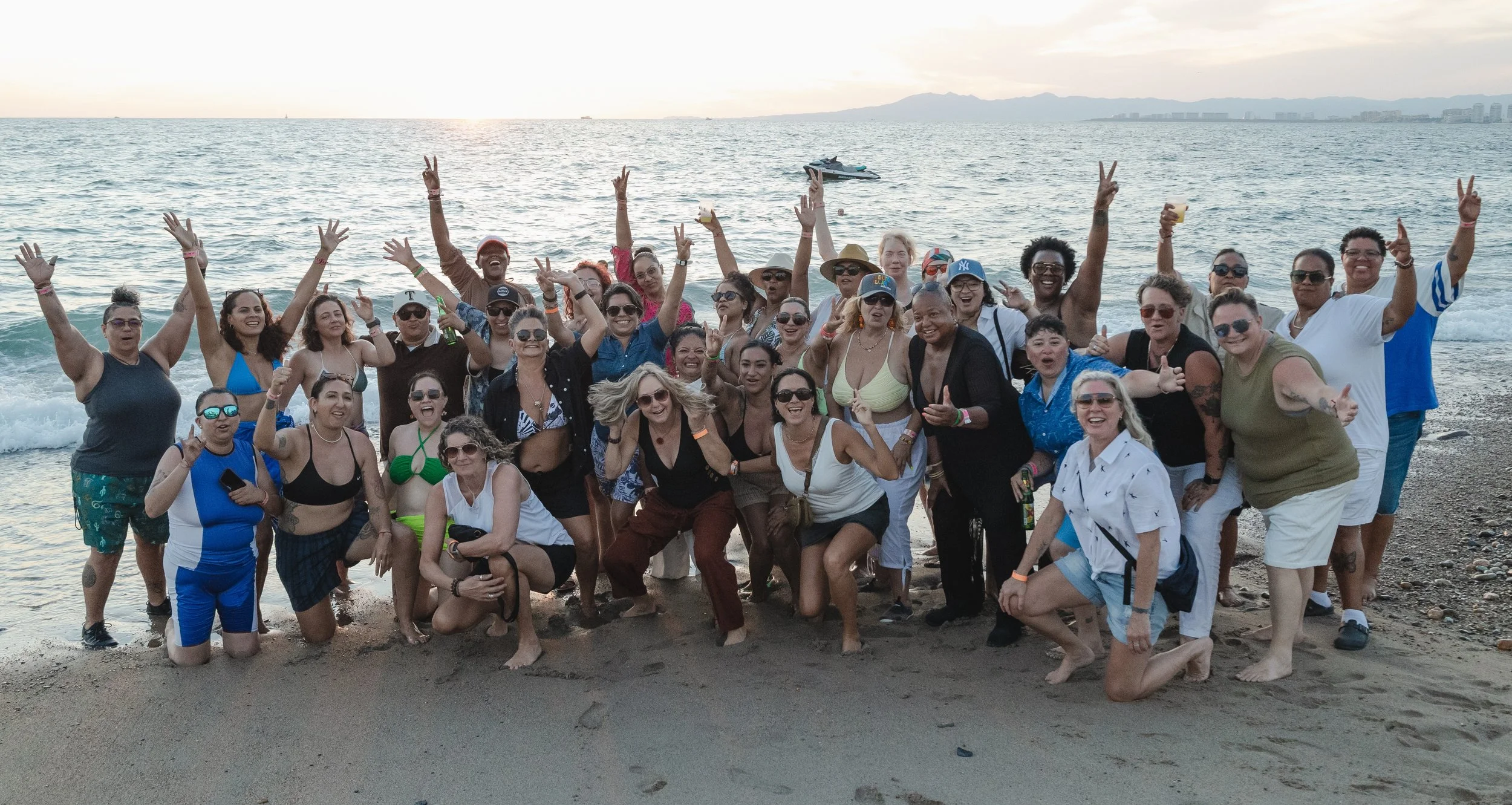 LGBTQ women enjoying a group travel getaway in Costa Rica with Ladies Touch Travel