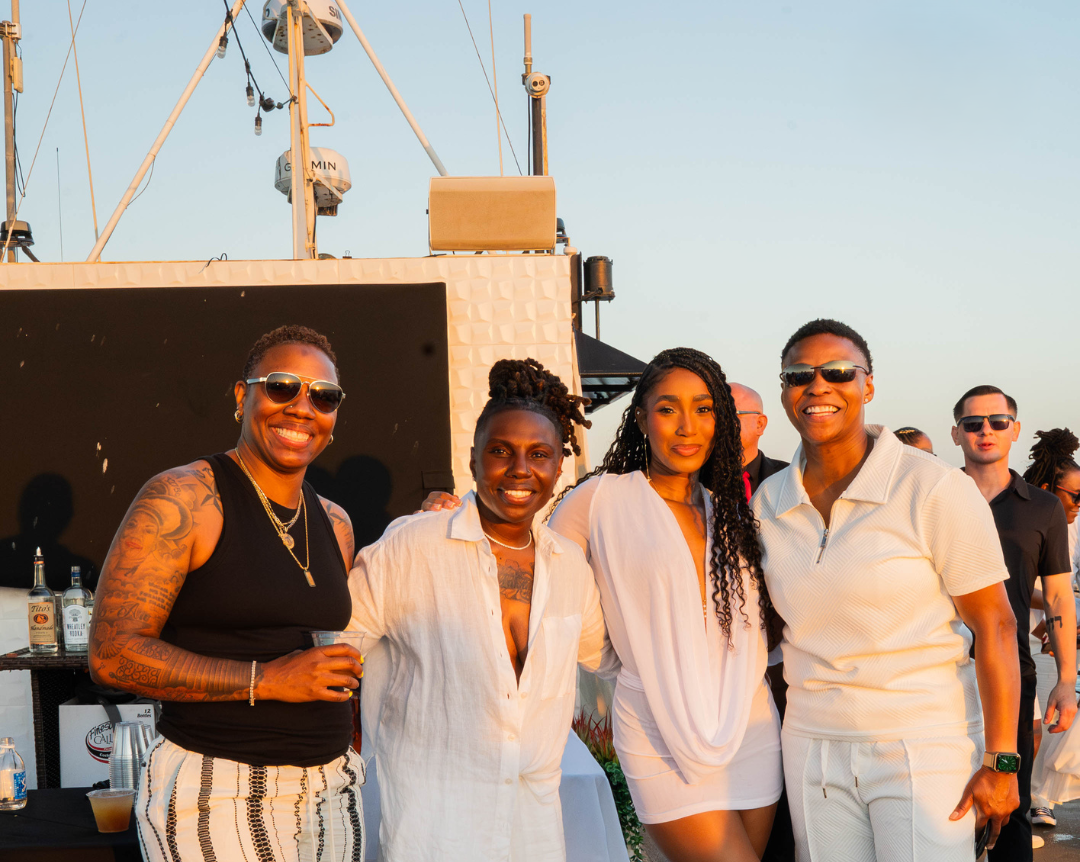 LGBTQ women enjoying included dining and beverages aboard adults-only cruise