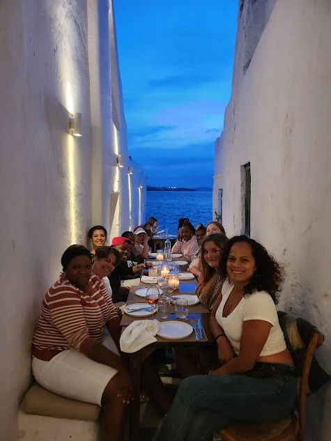 Greece romantic sunset destination for lesbian couples travel