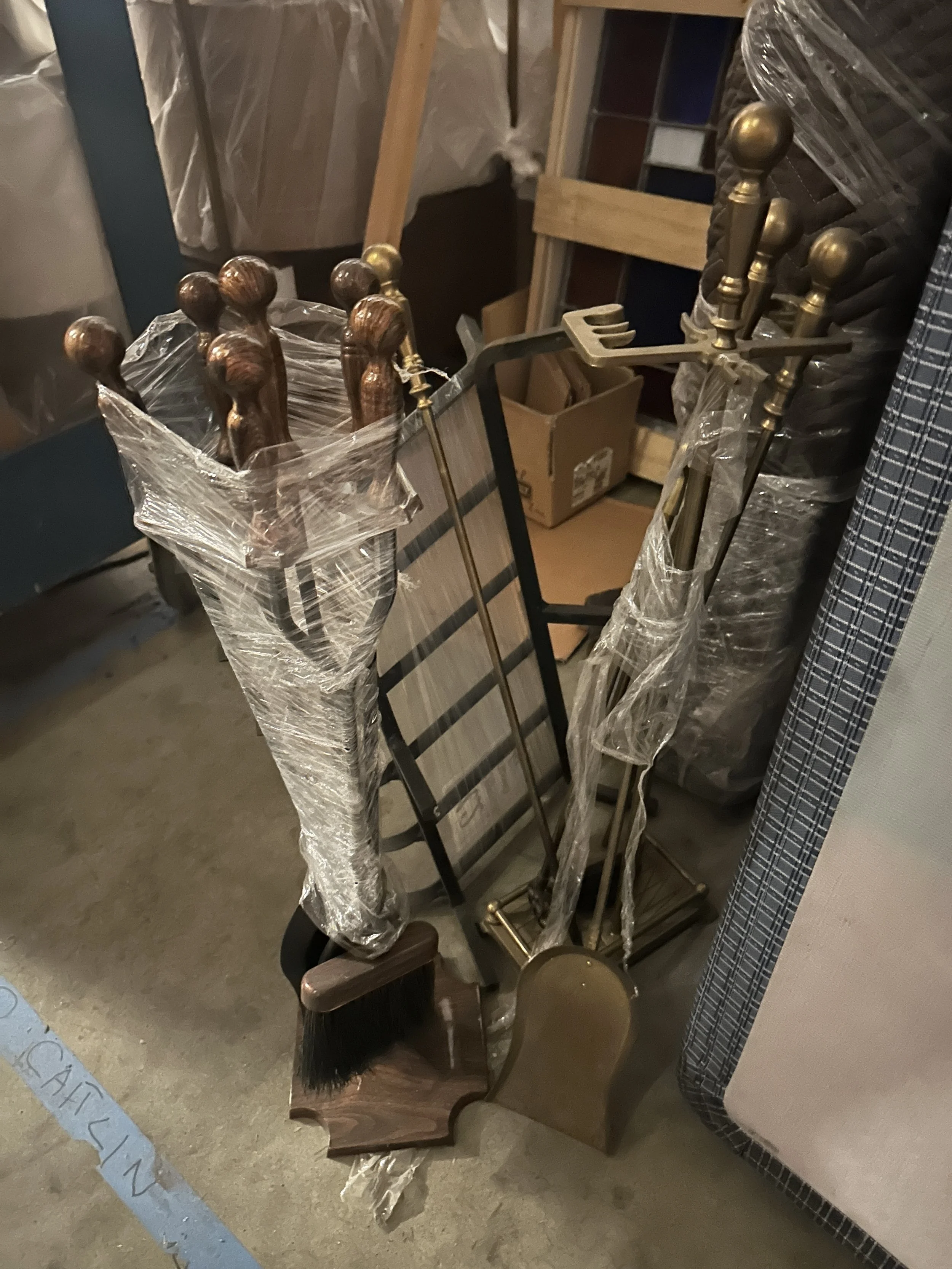 Fireplace Tools, Various Sets