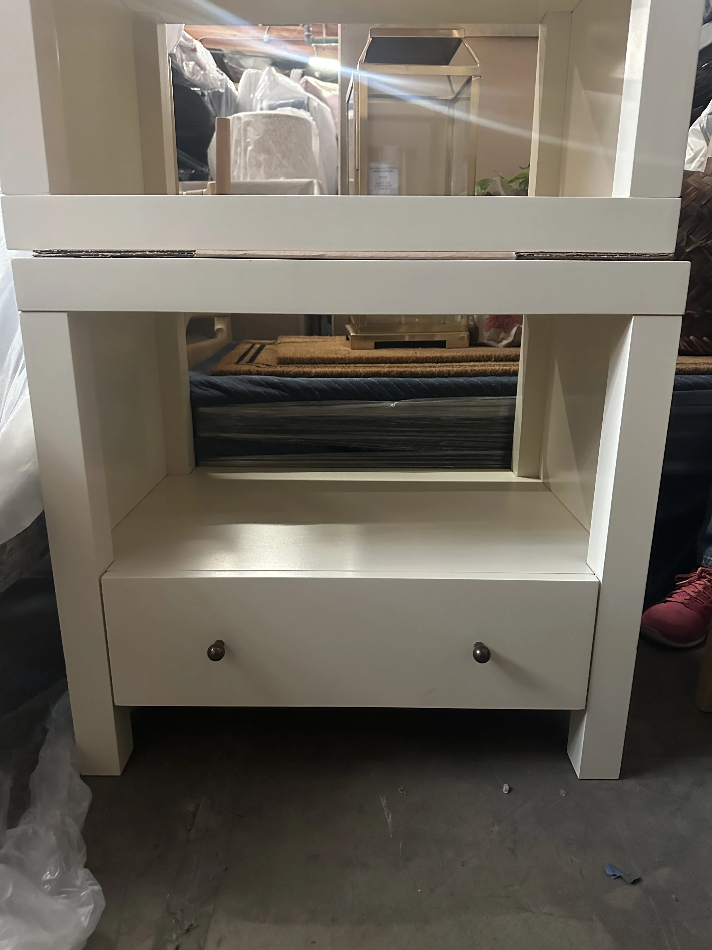 x2 Cream Nightstands