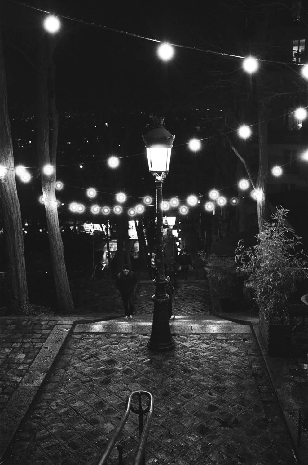 Der Weg zum Sacré Coeur