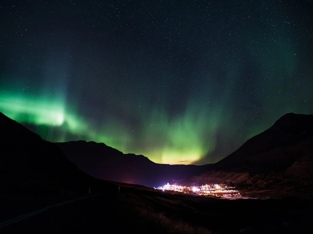 Nordlichter Island