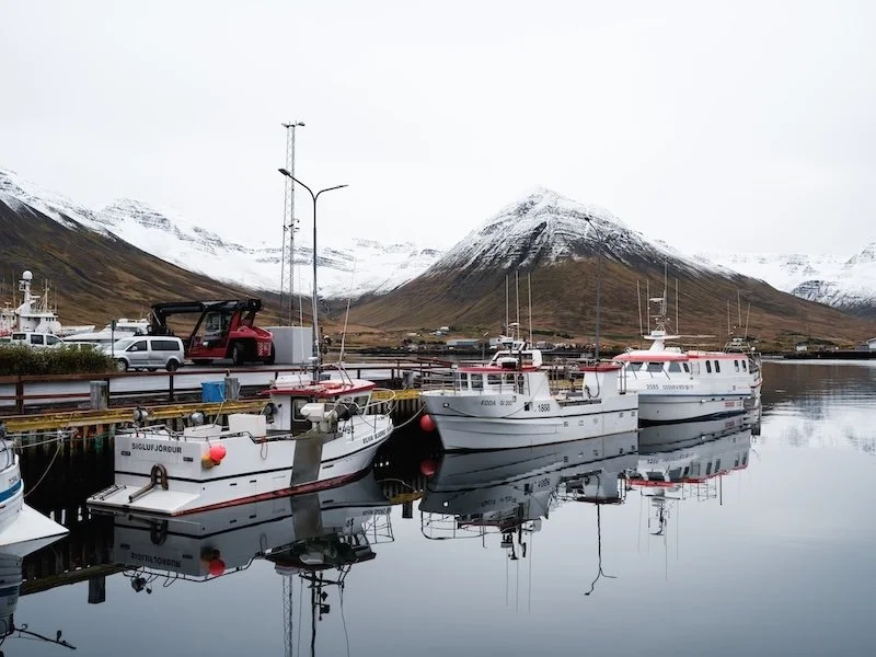Fischerboote Siglufjörður