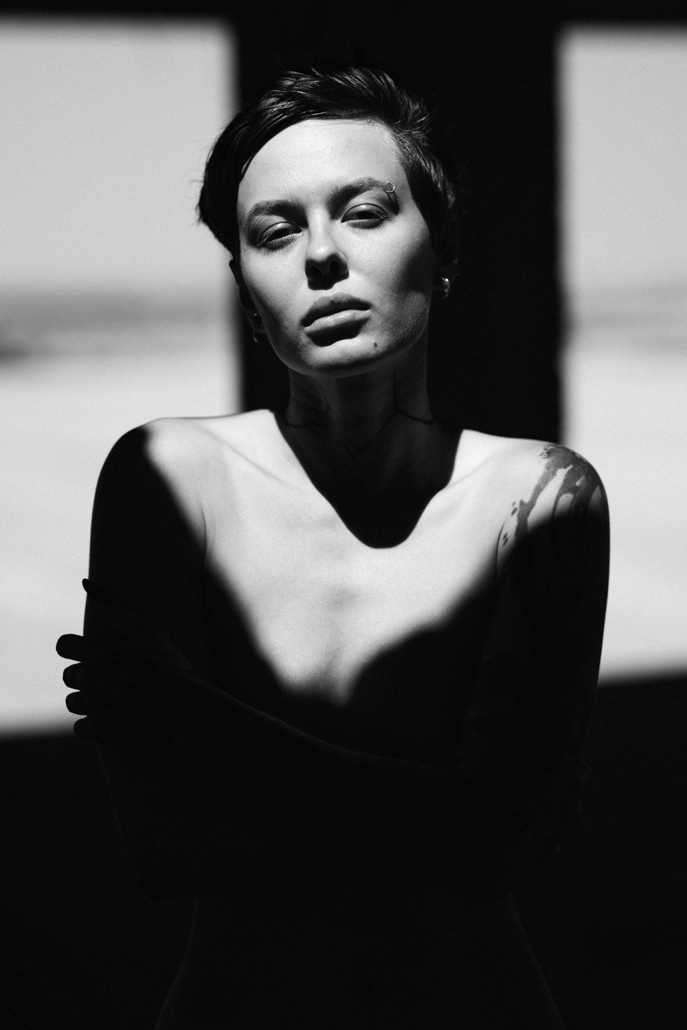 Schwarzweiss Portrait Fotografie Zürich