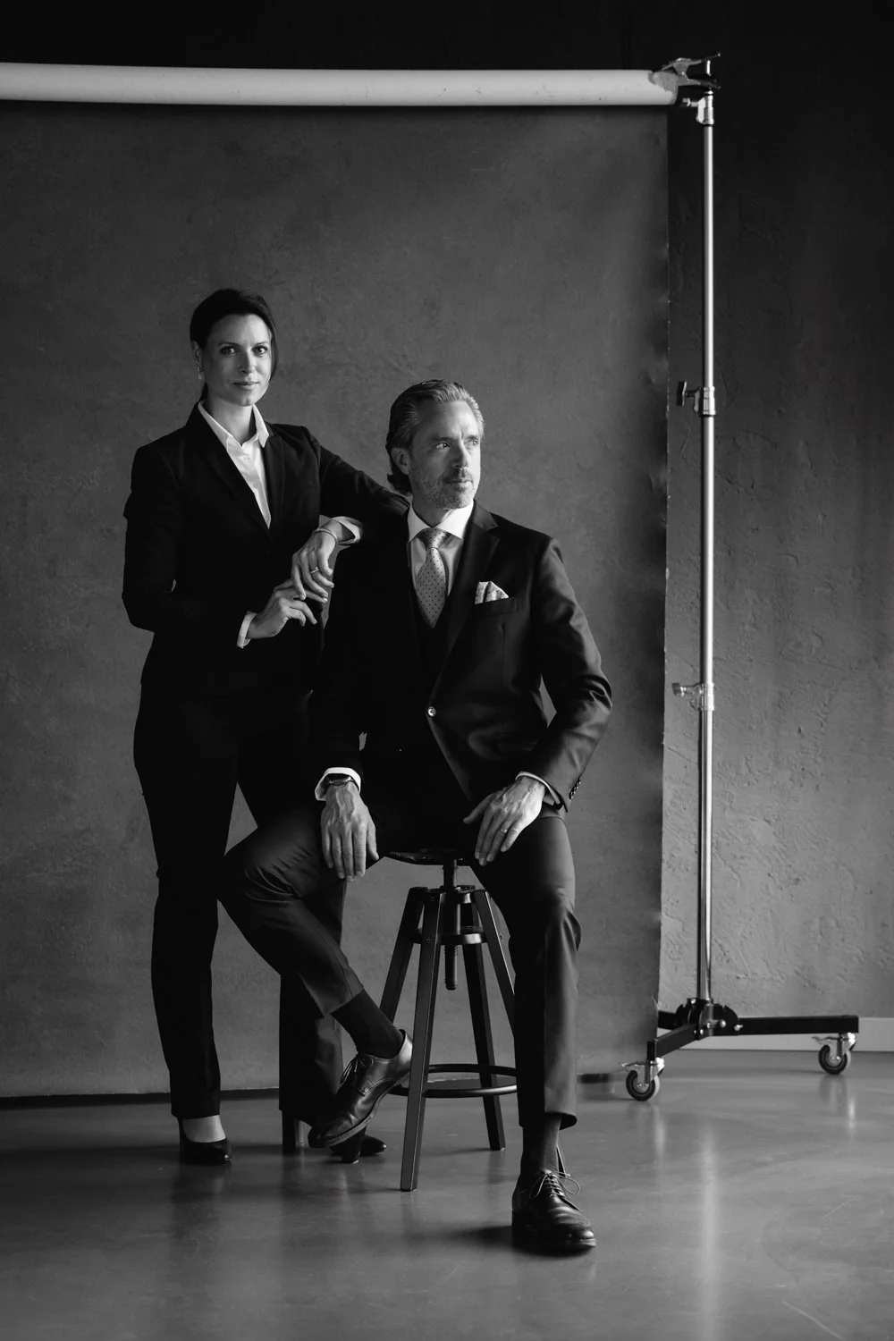 Business Portraits schwarzweiss