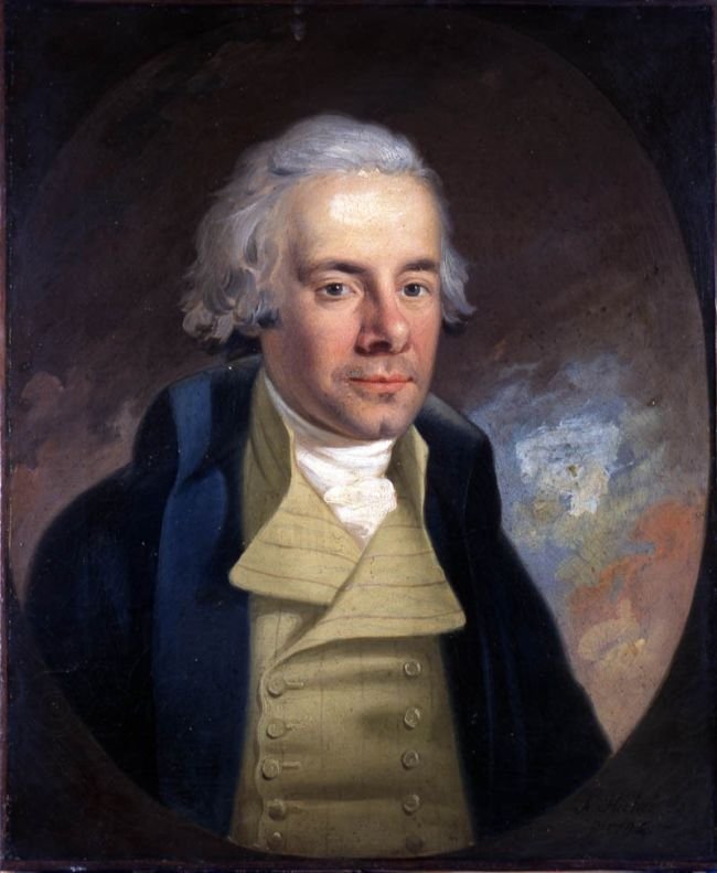  portait of William Wilberforce (1794) by Anton Hickel