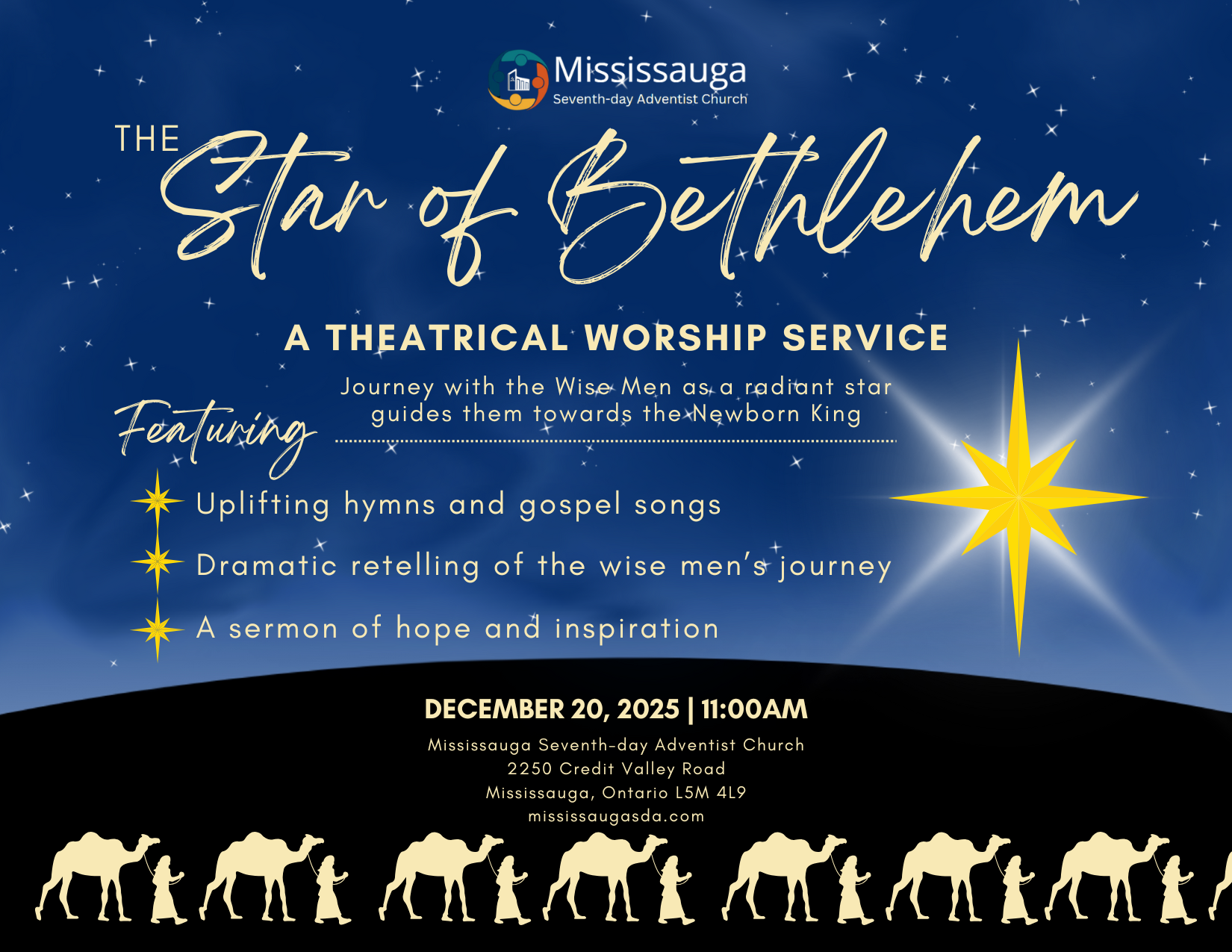 A Theatrical Worship Experience - Star of Bethlehem 