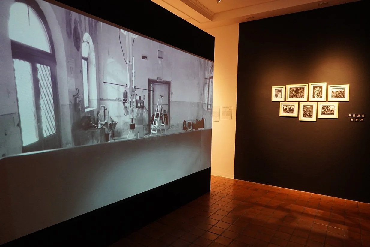 Vistas generales de la exposición Te odio, Centro Cultural de España, Costa Rica