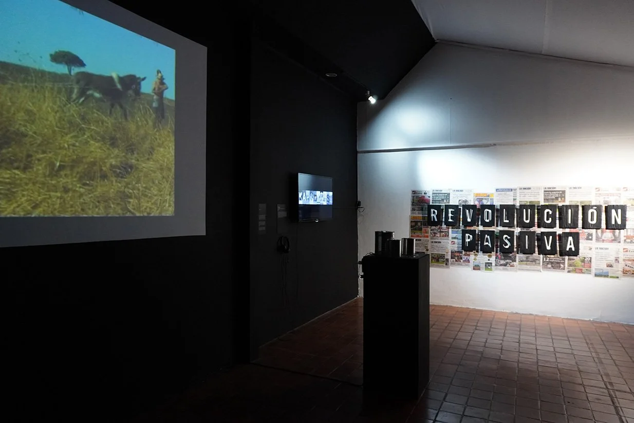 Vistas generales de la exposición Te odio, Centro Cultural de España, Costa Rica