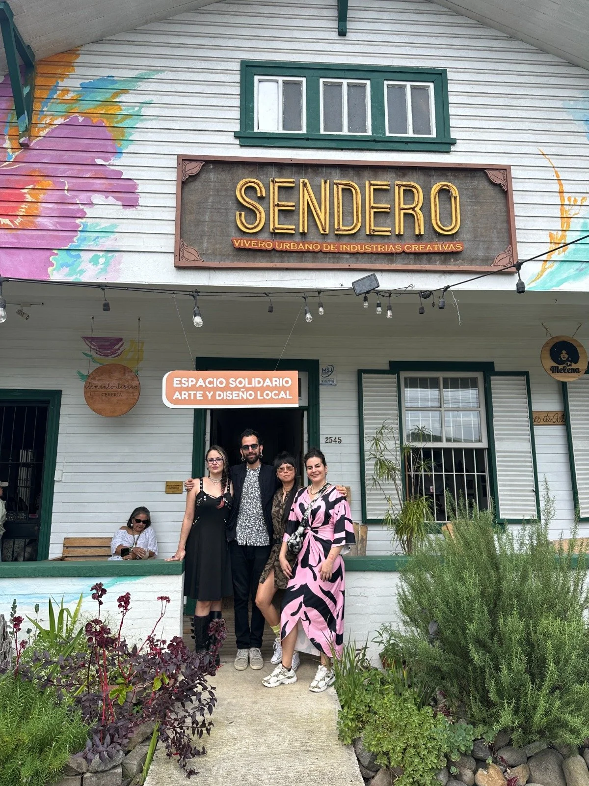 Visita a Sendero con Camila Caris, Centro de Encuentros Culturales (GT)