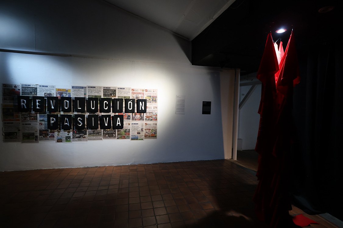 Vistas generales de la exposición Te odio, Centro Cultural de España, Costa Rica