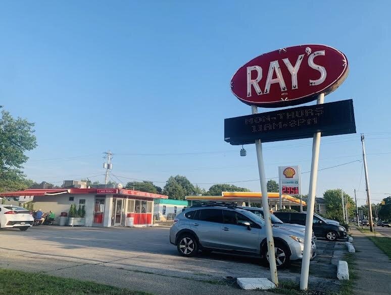 Rays Drive-In | 20 N. Beacon Boulevard
You can’t miss the sign on Beacon for Rays. Built in 1960, stop for a quick meal in this old-style burger joint. Ray Harz opened Ray's Drive-In offering “beefburgers”, fries, milkshakes, shrimp and fish.