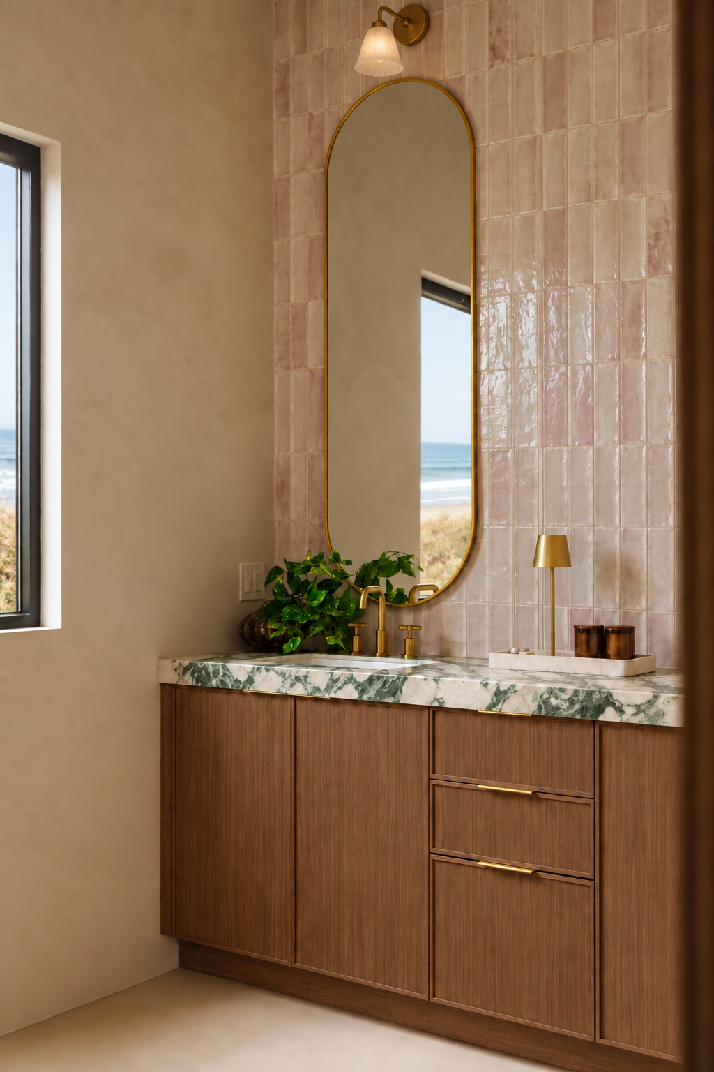 Coastal bath with ivory tile, brass sconces-5.png