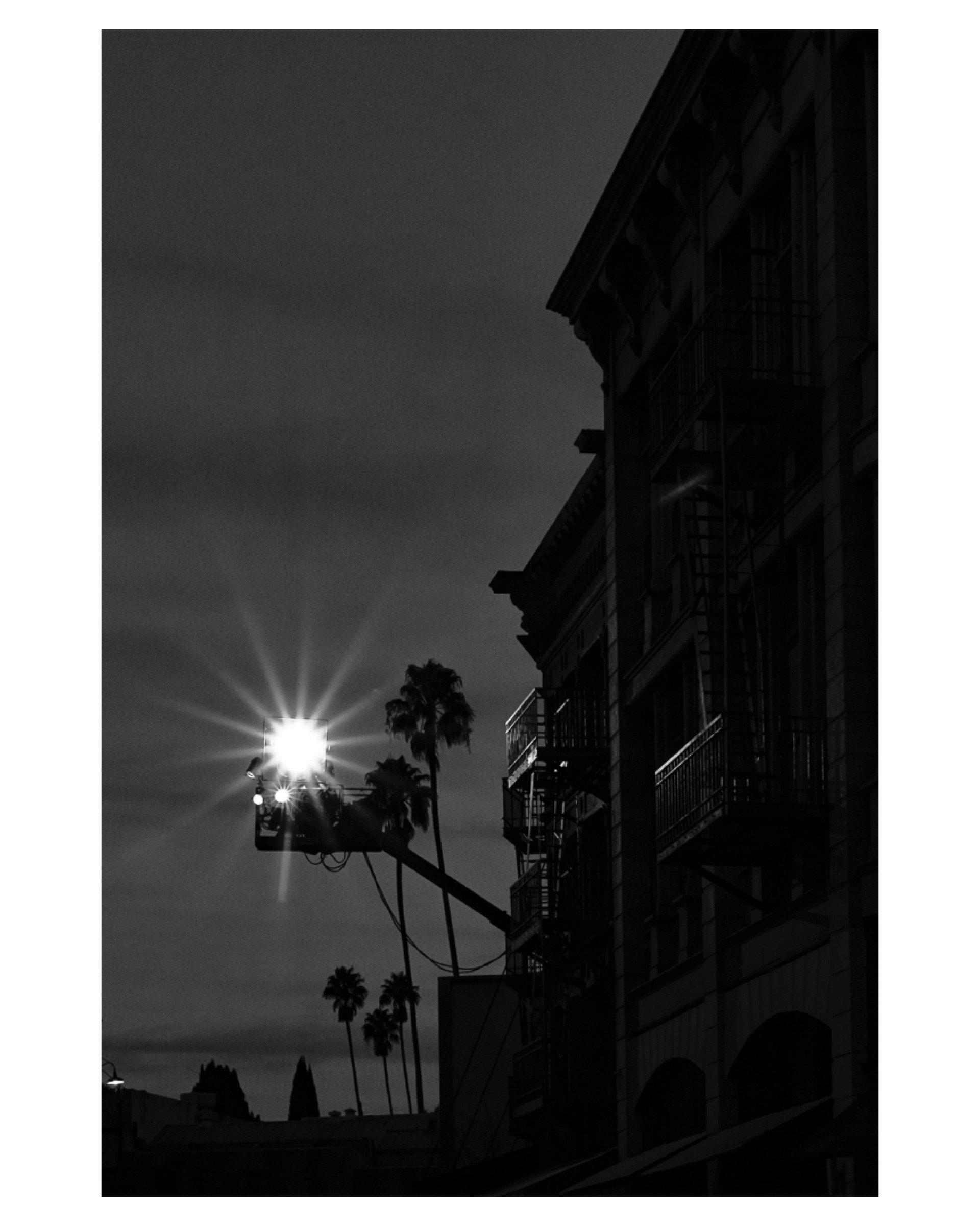 Moon Raking, Paramount Studios, CA, 2017 © John P. Fleenor