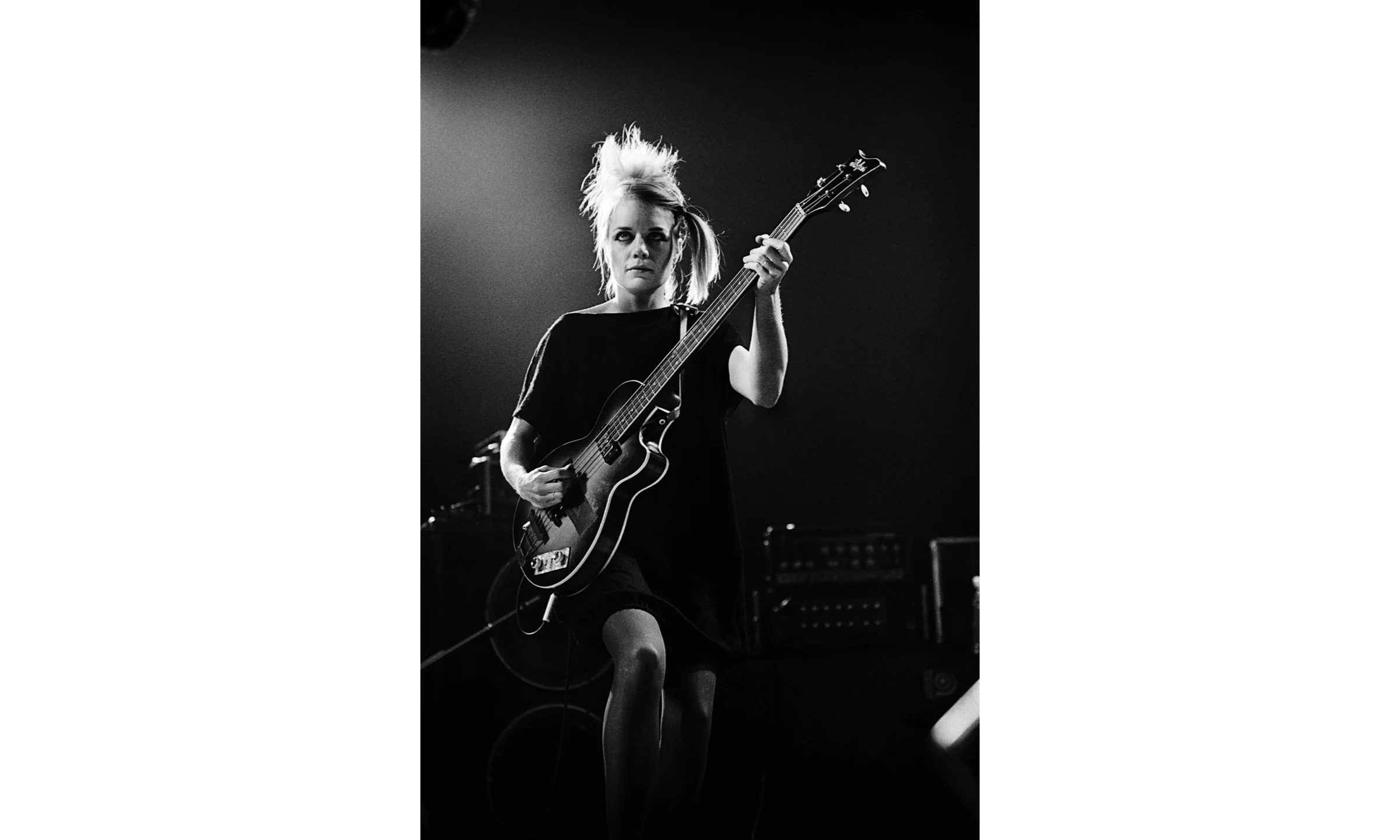 Tina Weymouth of Talking Heads, Boston, MA, 1980 © Michael Grecco