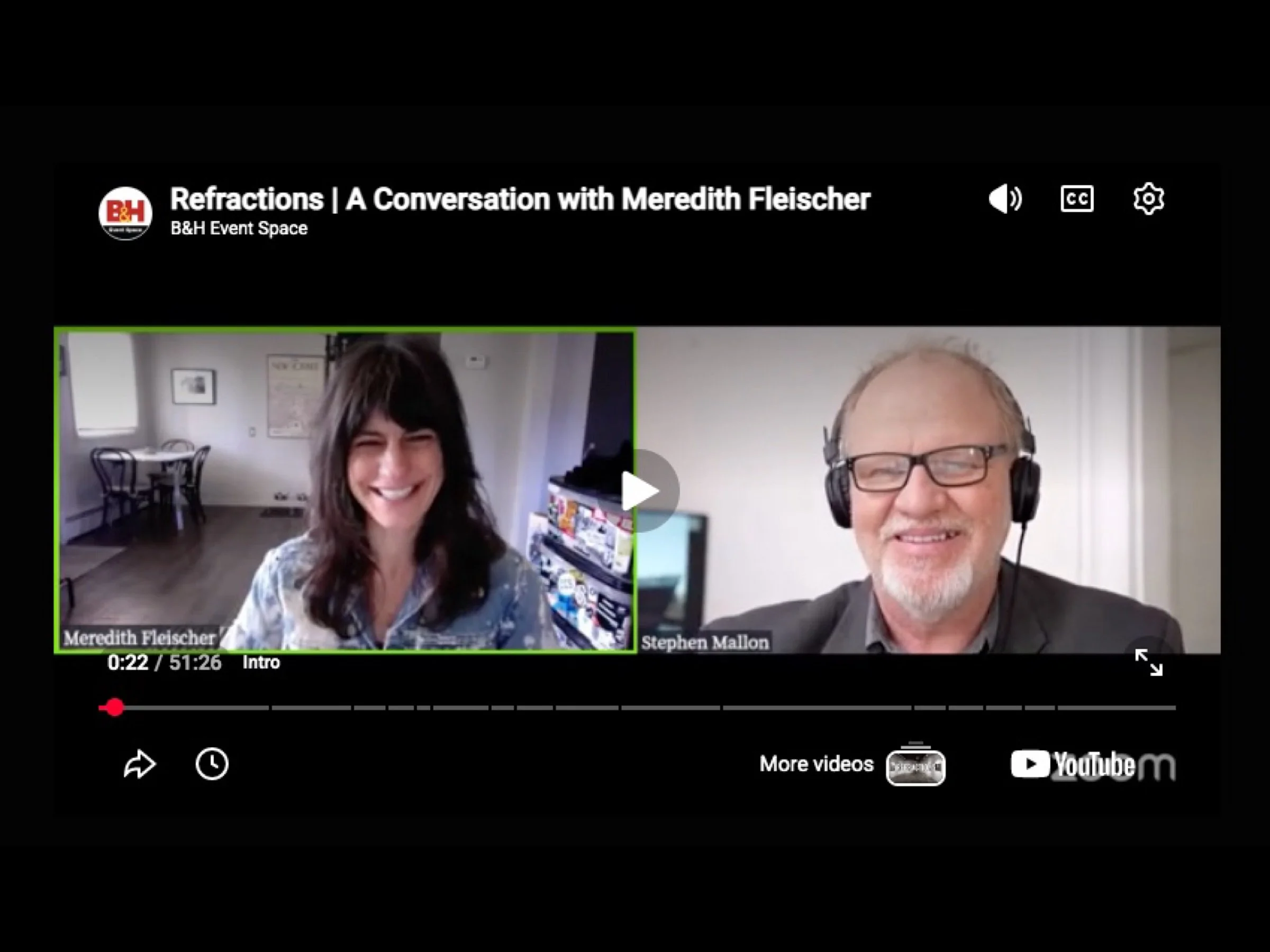 Refractions | A Conversation with Meredith Fleischer