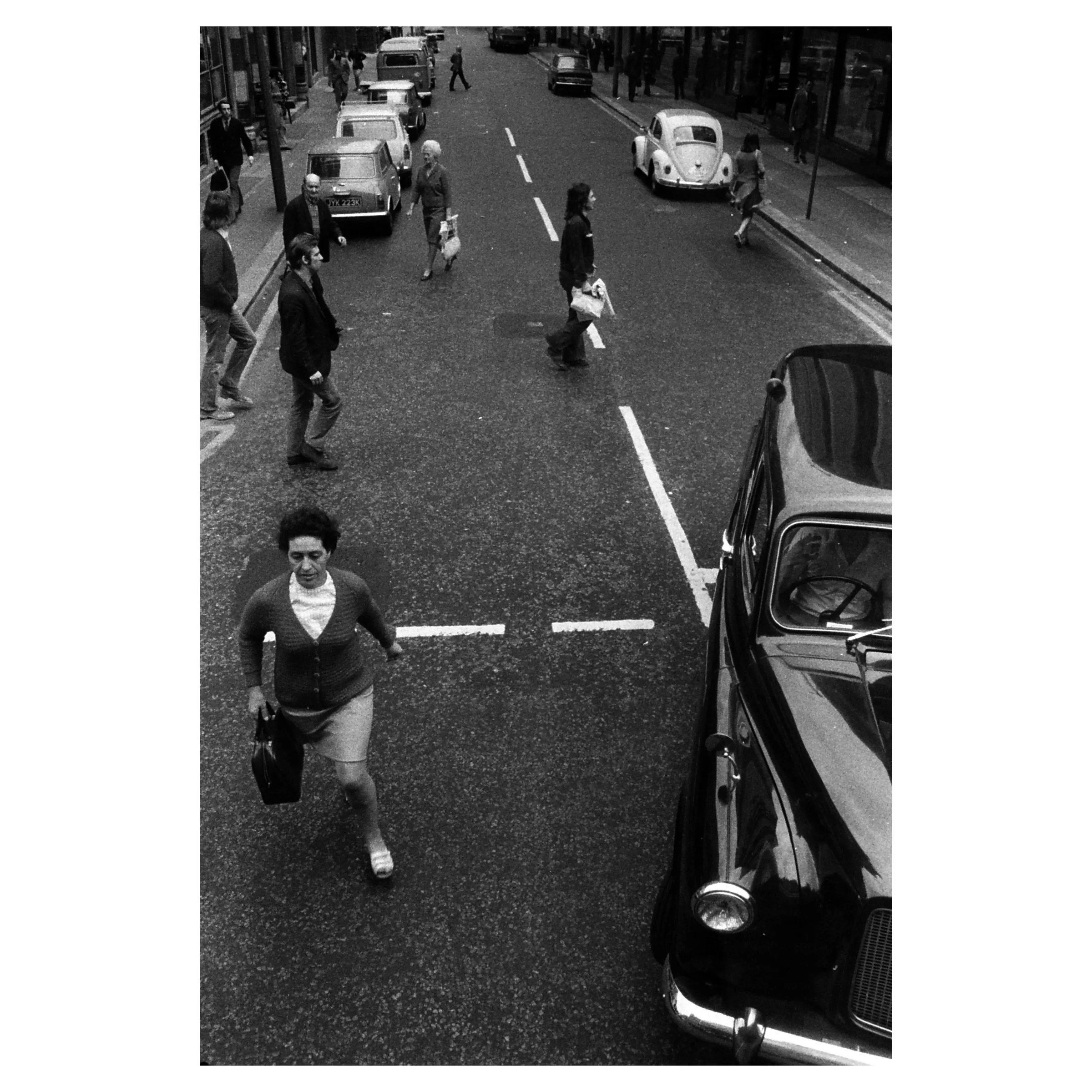Street Ballet (view from double-decker bus), London, 1966 © Michael Ansell