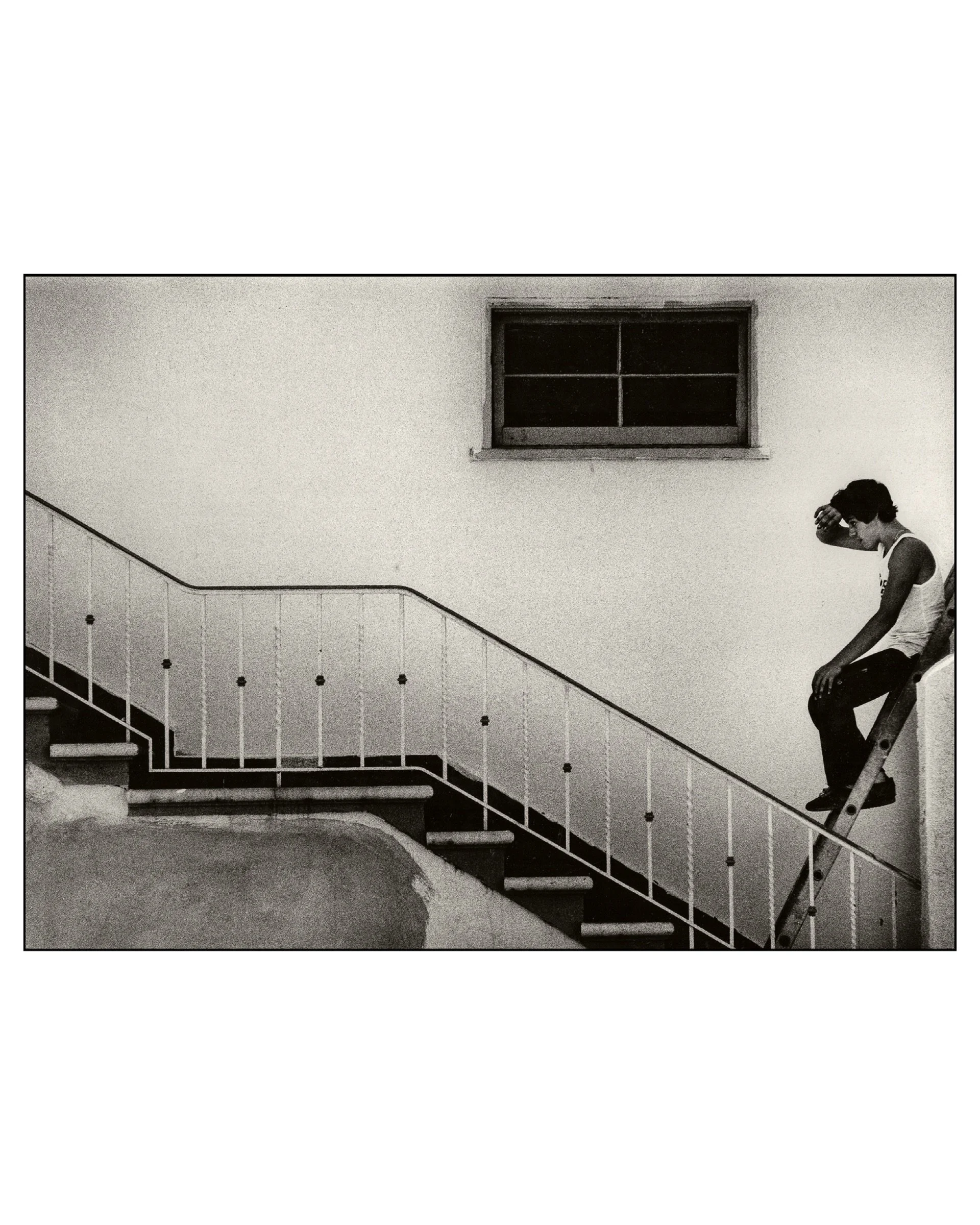 Teenage Boy Resting on a Hot Summer Day, San Lorenzo, CA, 1981 © Saul Bromberger & Sandra Hoover