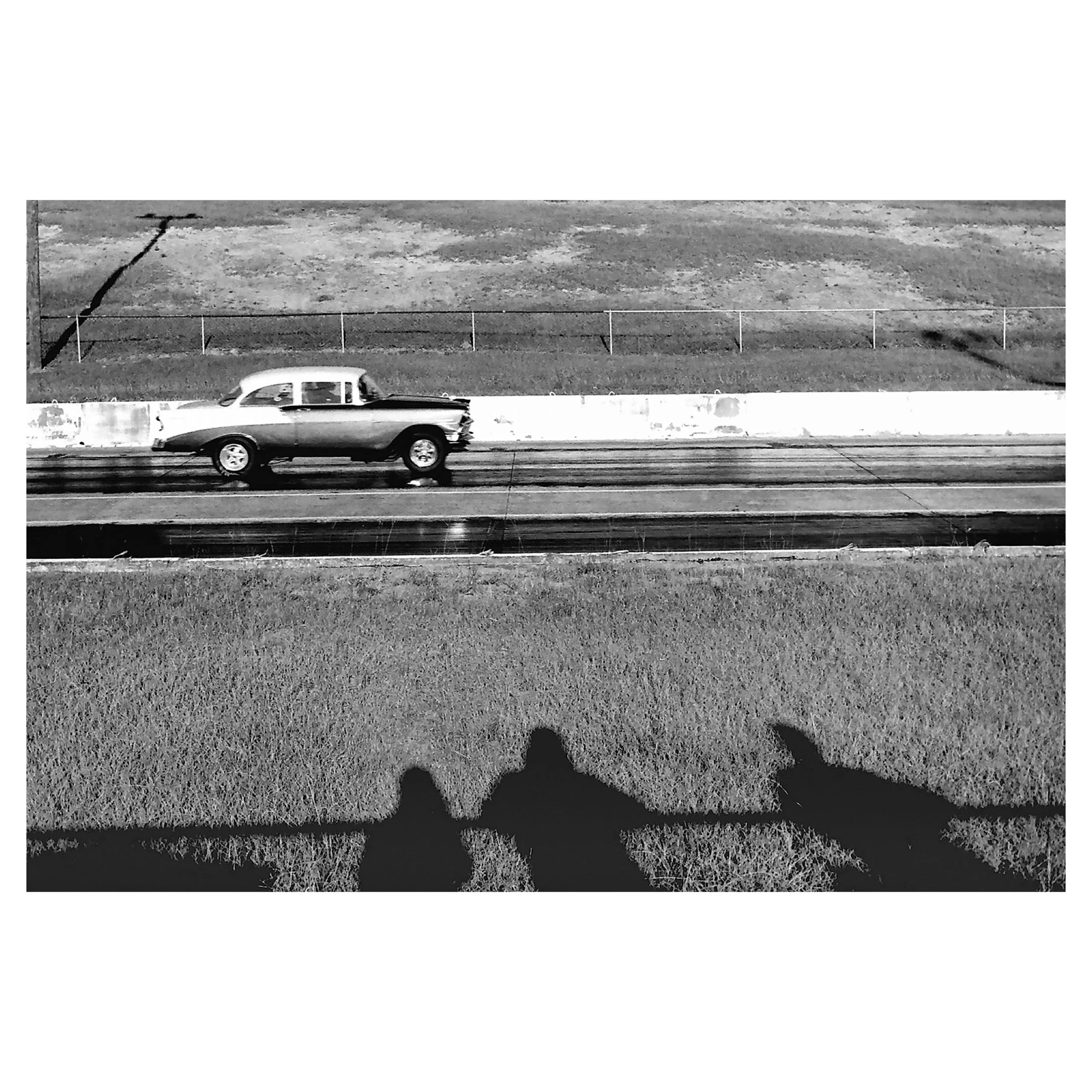 Drag Strip Shadows, Brookside , AL, 2022 © Leigh Ann Edmonds
