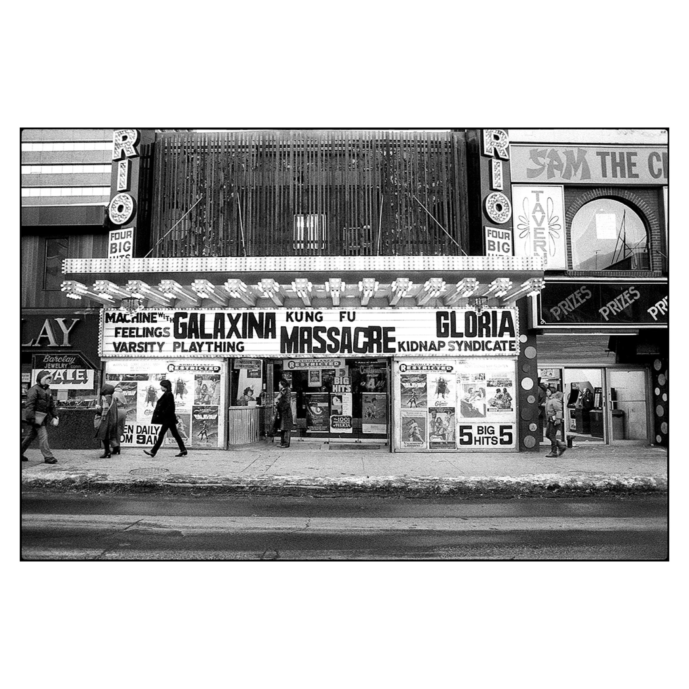 The Rio Theatre on Yonge Street, Toronto, 1981 © Dave Green