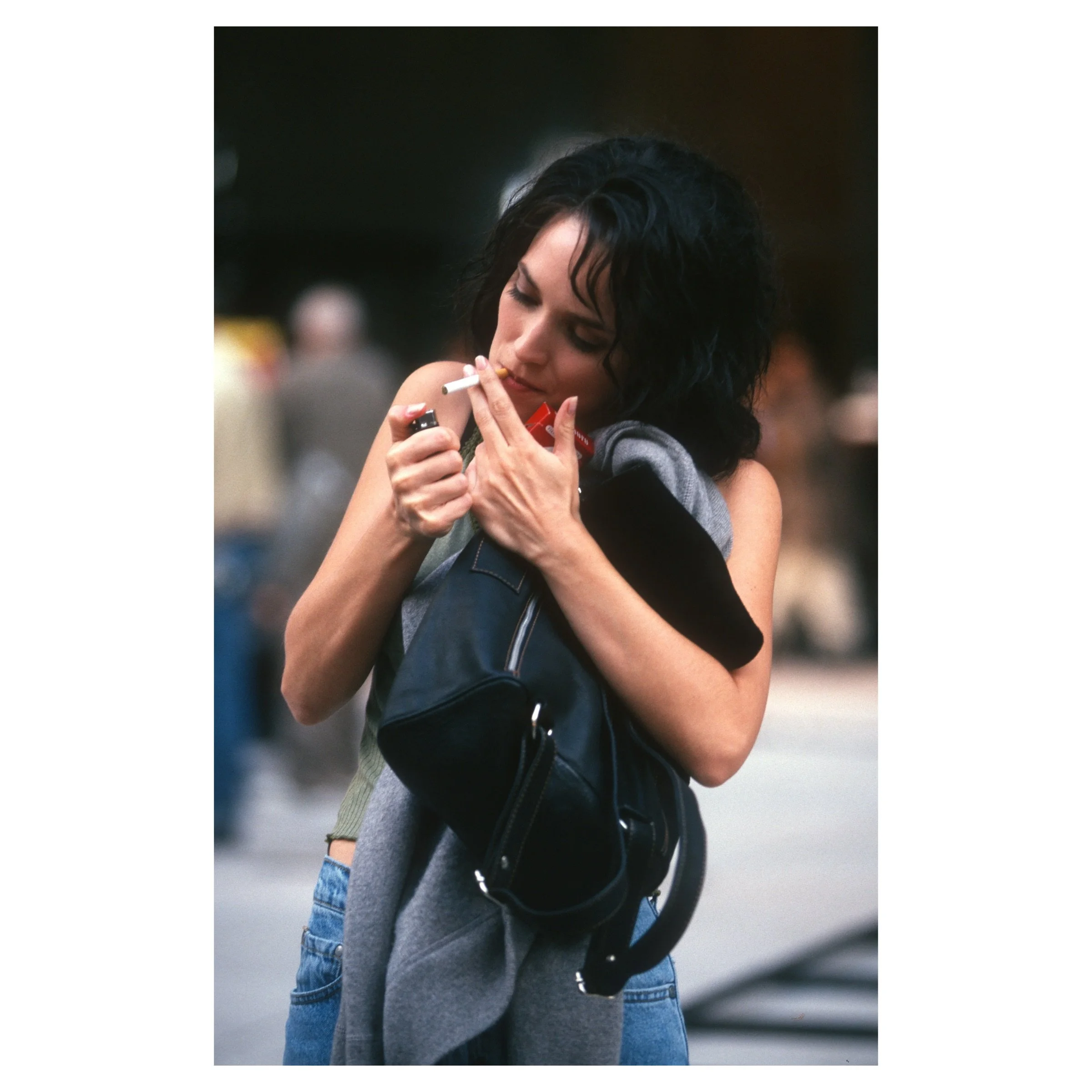 Winona Ryder films the movie "Celebrity" at 52nd Street and Park Avenue, New York City, September 13, 1997 © Ron Galella