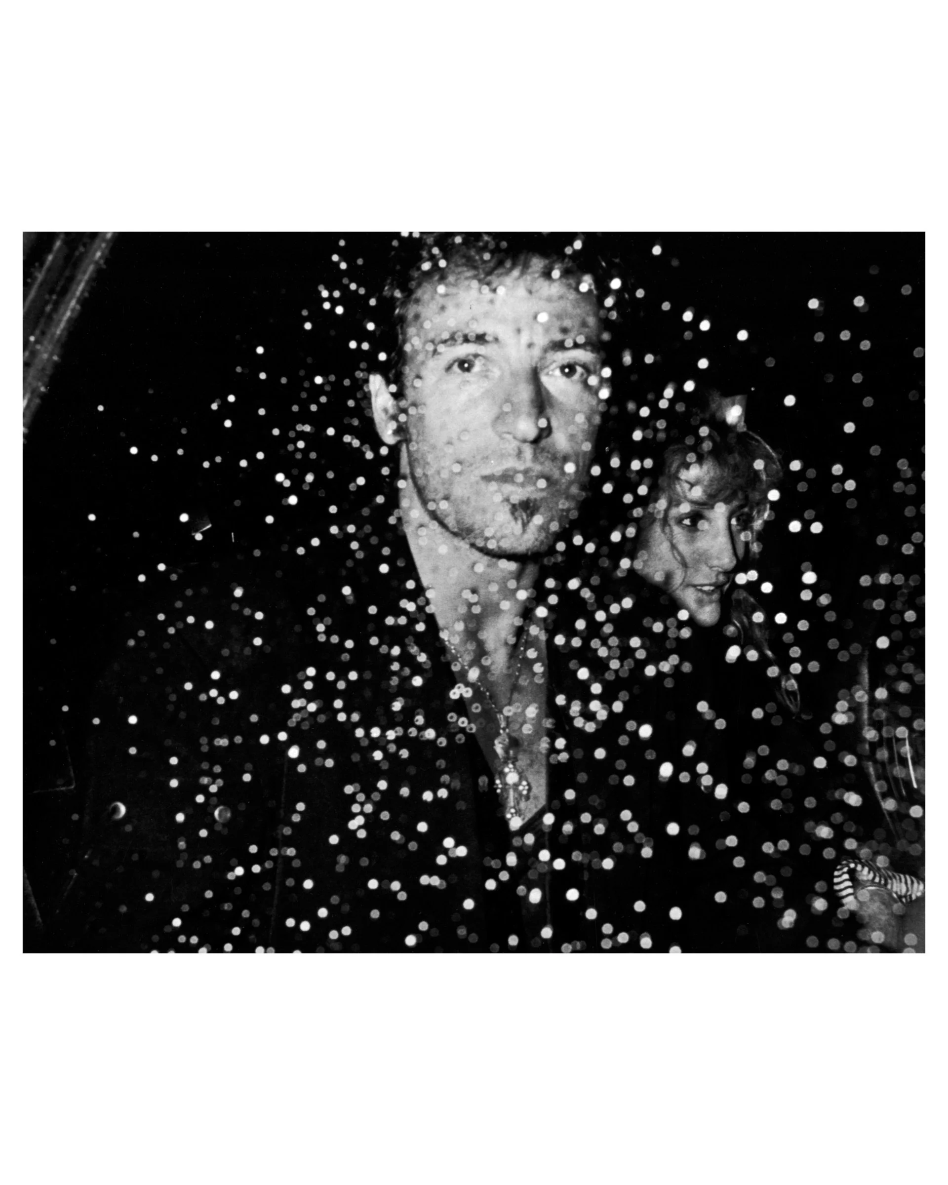 Bruce Springsteen and Patti Scialfa, Westbury Hotel, NYC, 1988 © Ron Galella