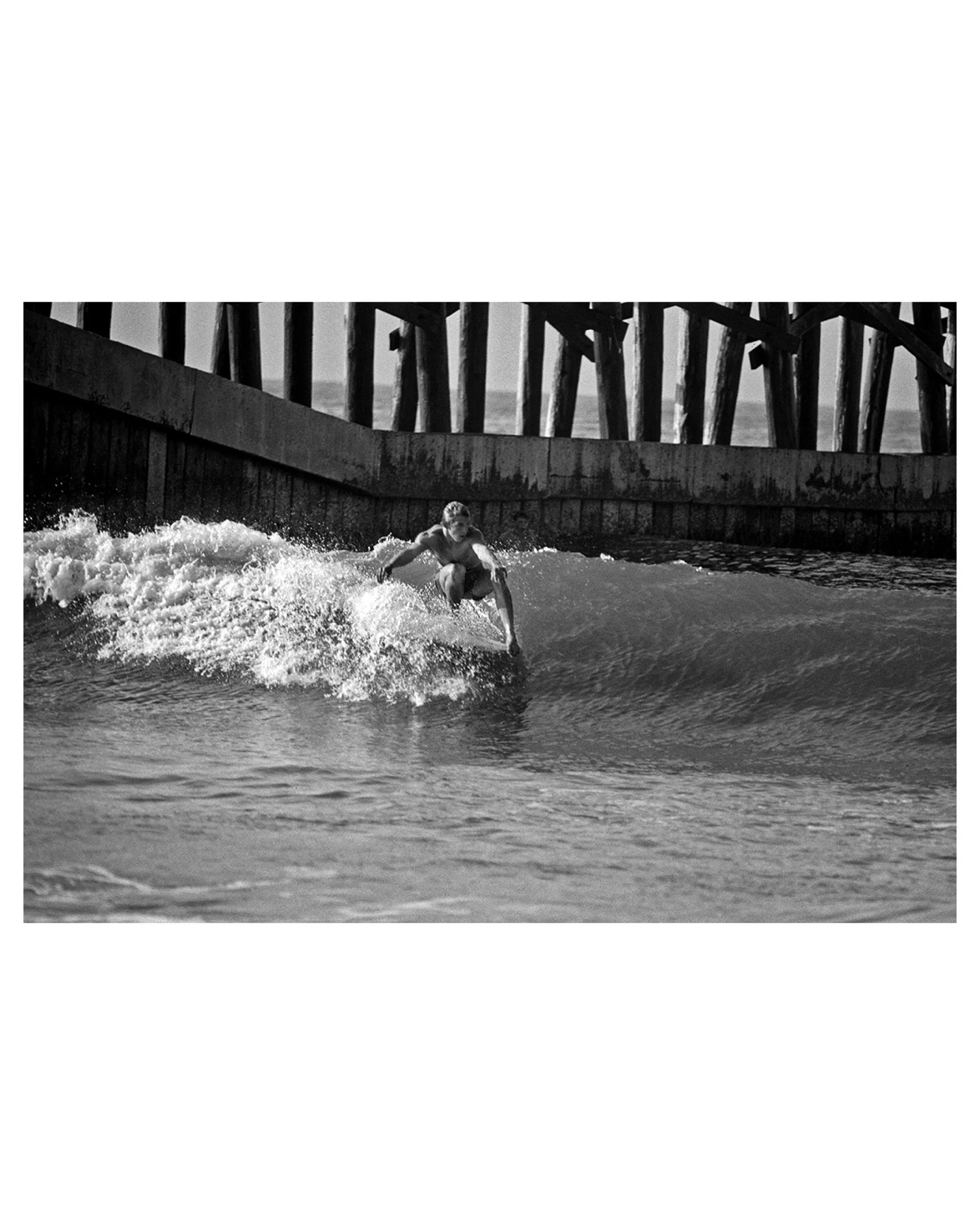 Limited Edition Print - Champion Surfer Rich Chew, Seal Beach, 1963 © Robert von Sternberg