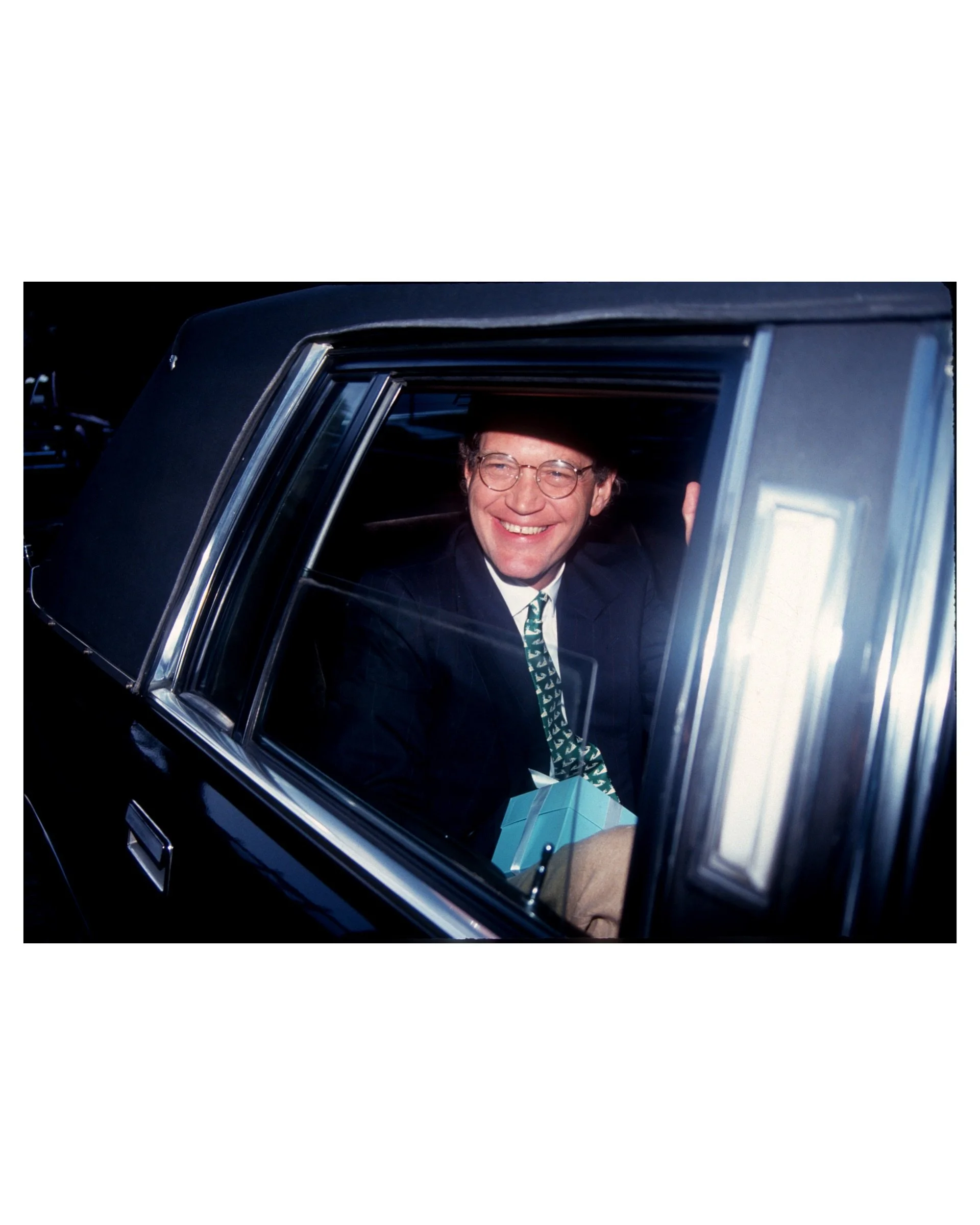 David Letterman at Party for Motion Picture and Television Producers, Gracie Mansion, NYC 1992 © Ron Galella