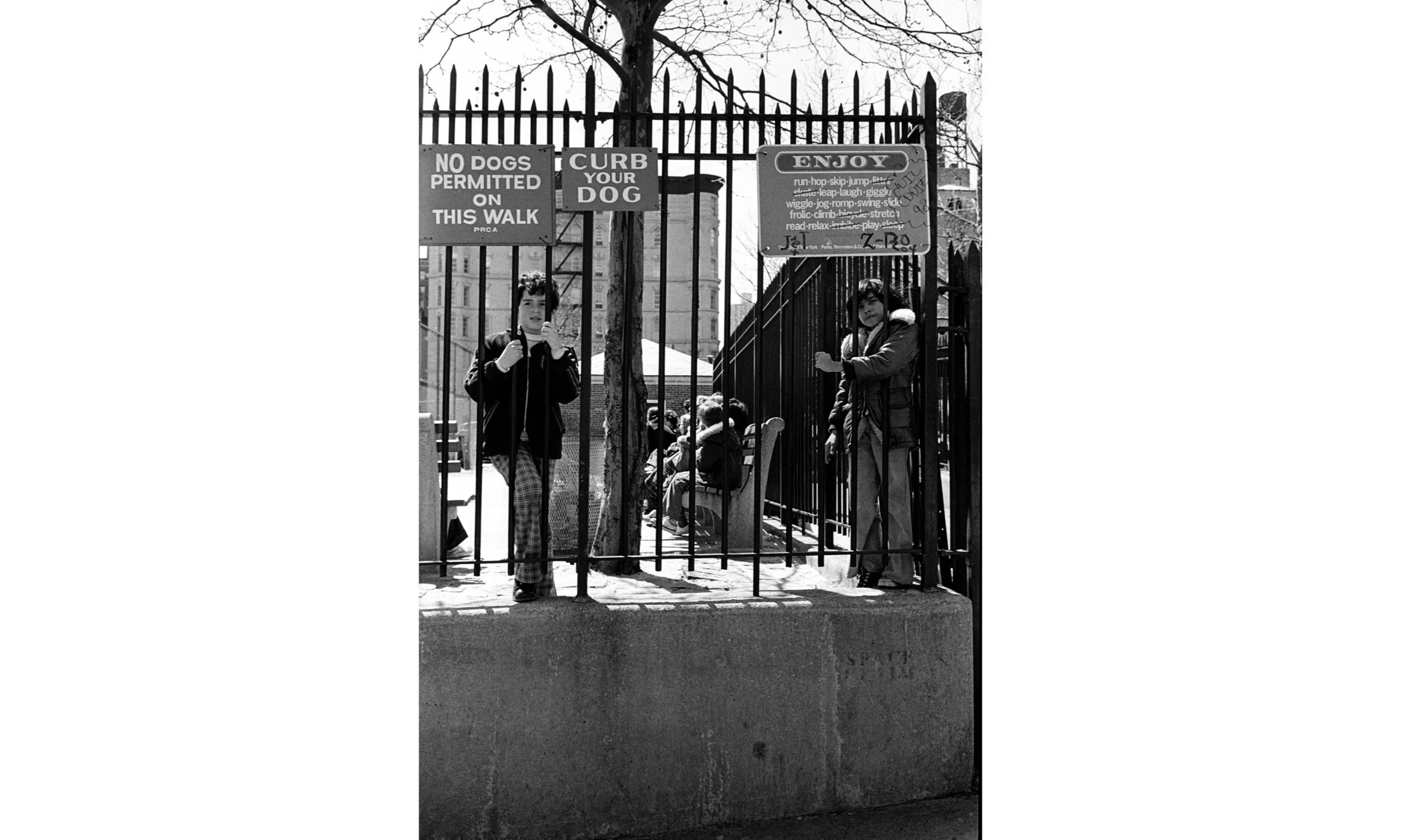Boys in the Park, New York, NY, 1974 © Patrick D. Pagnano