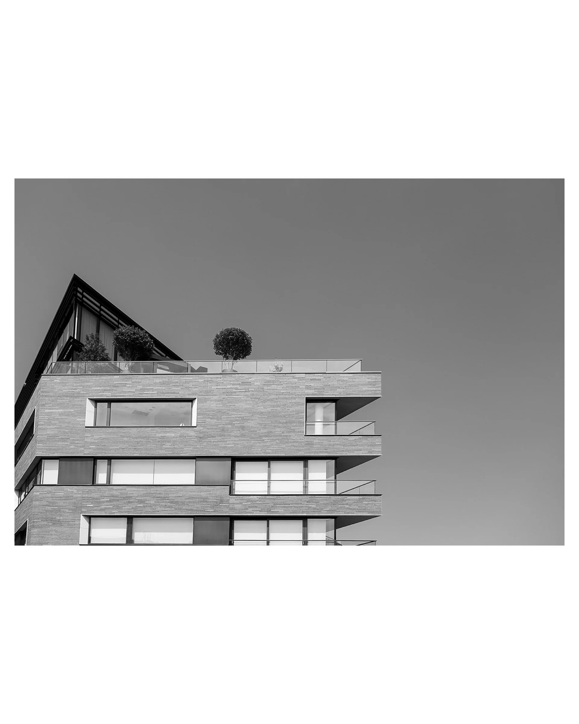 Roofline, London, UK, 2017 © John P. Fleenor | Archival Fine Art Print