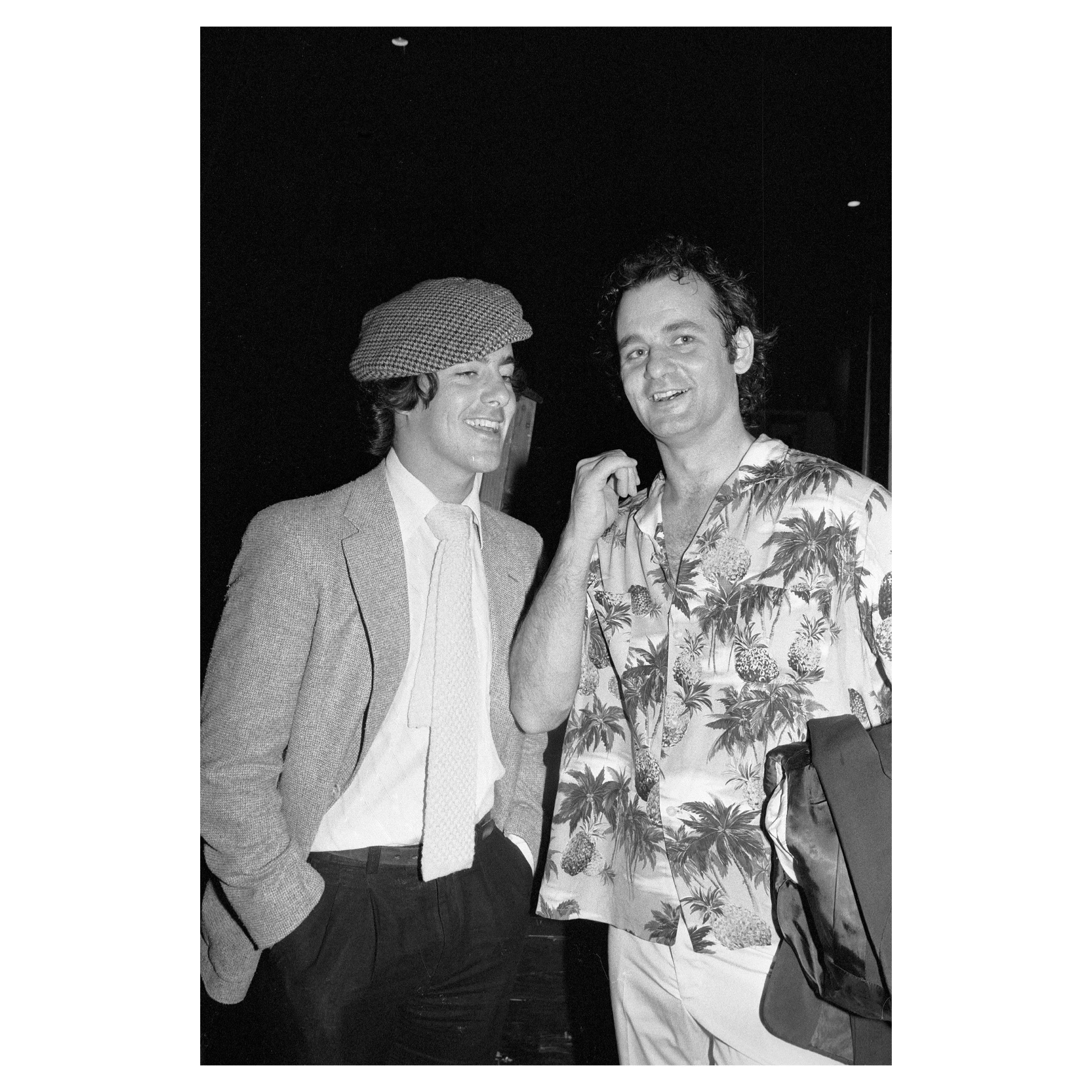David Naughton & Bill Murray at the Meatballs Wrap Party, Los Angeles, California, June 2, 1979 © Jim Frank