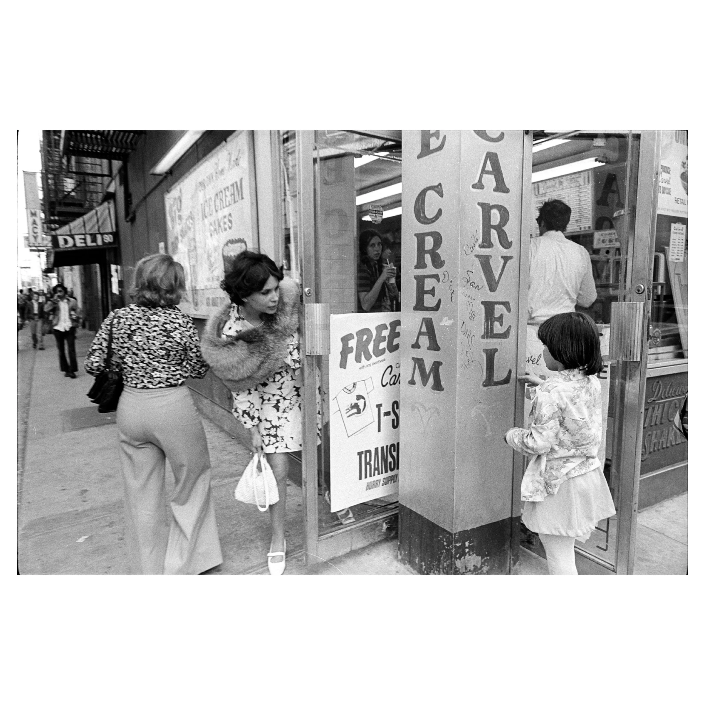 Ice Cream Shop, New York, NY 1975 © Patrick D. Pagnano