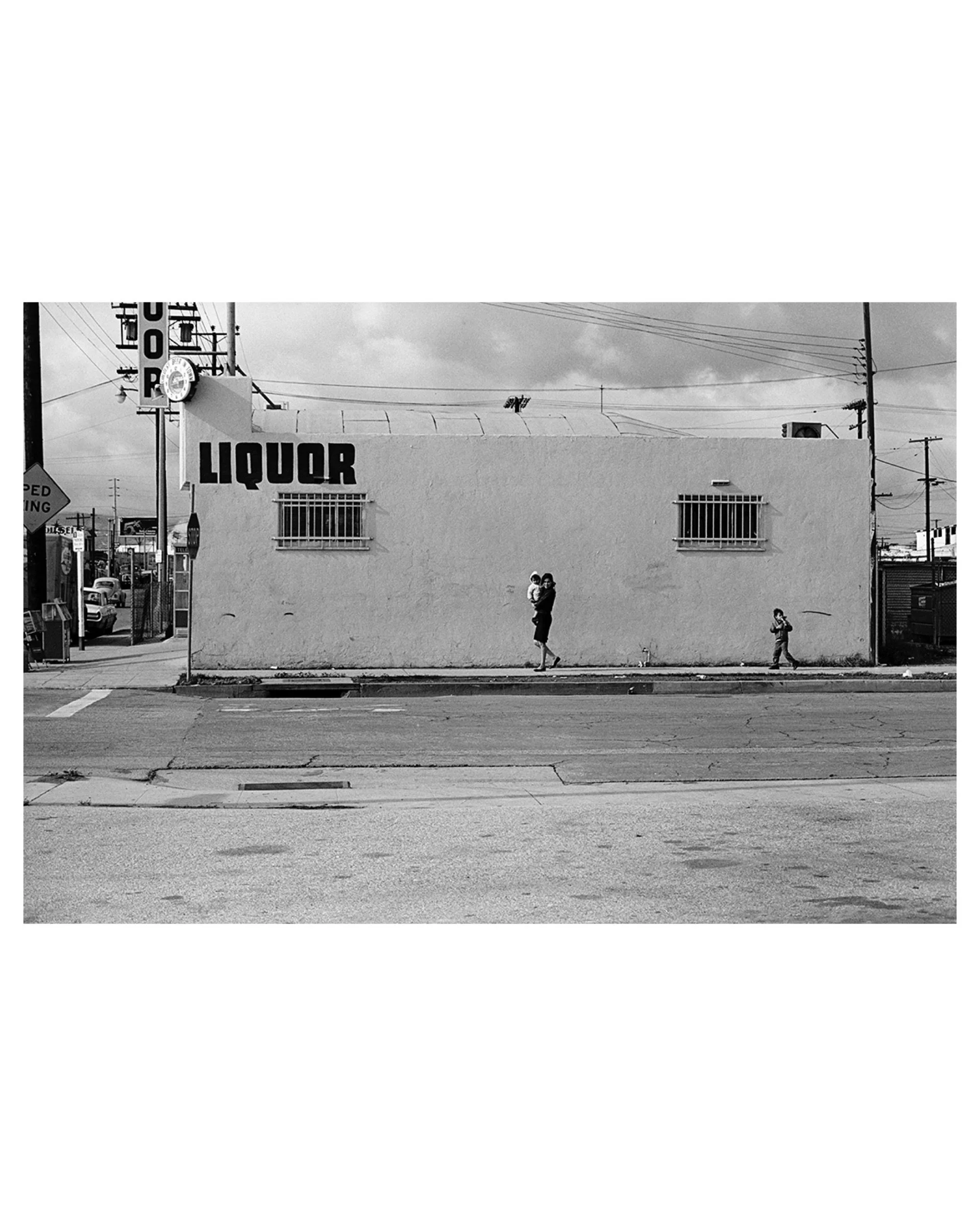 East Anaheim Street, Long Beach, California, 1963 © Robert von Sternberg