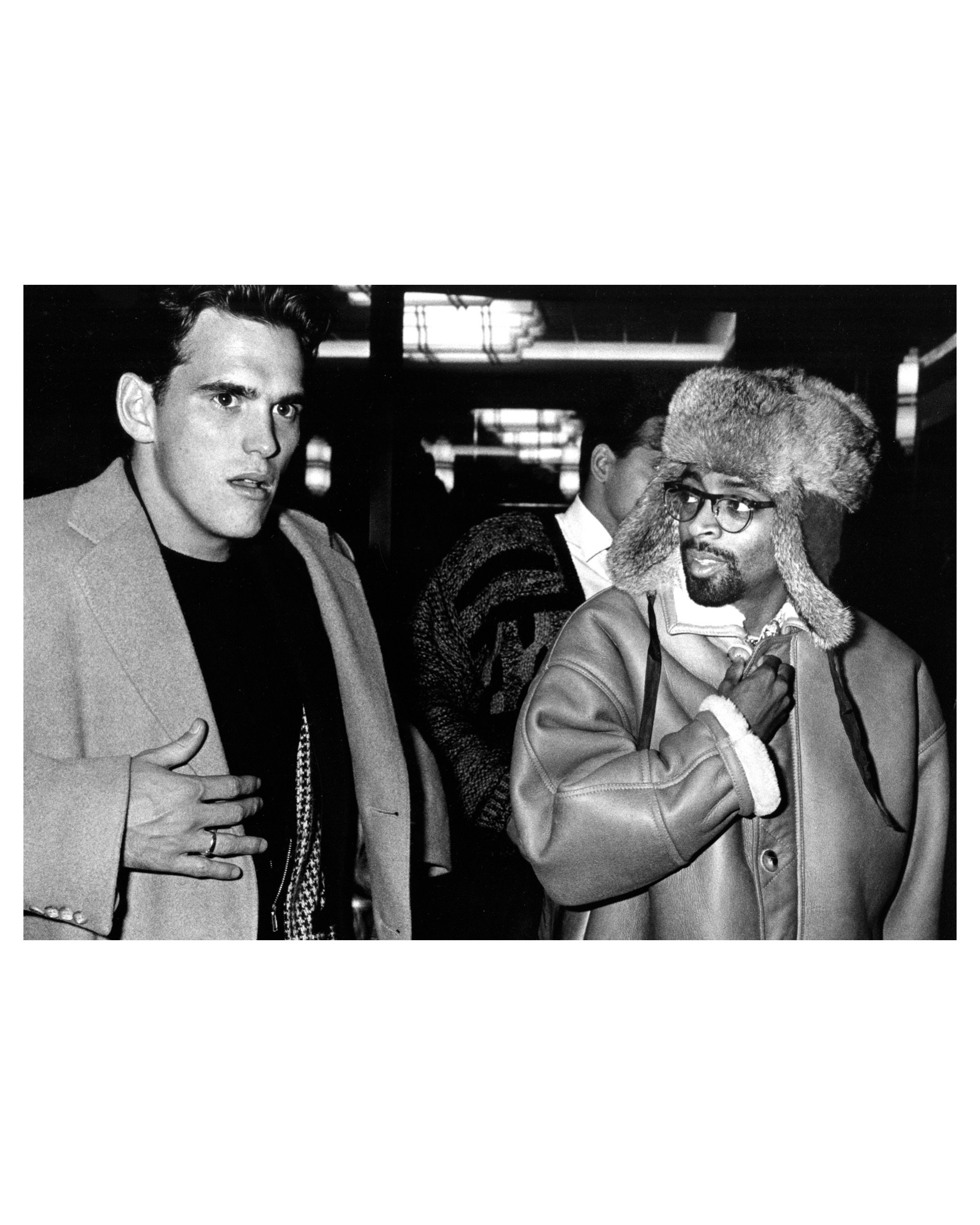 Matt Dillon & Spike Lee, NYC 1989 © Ron Galella