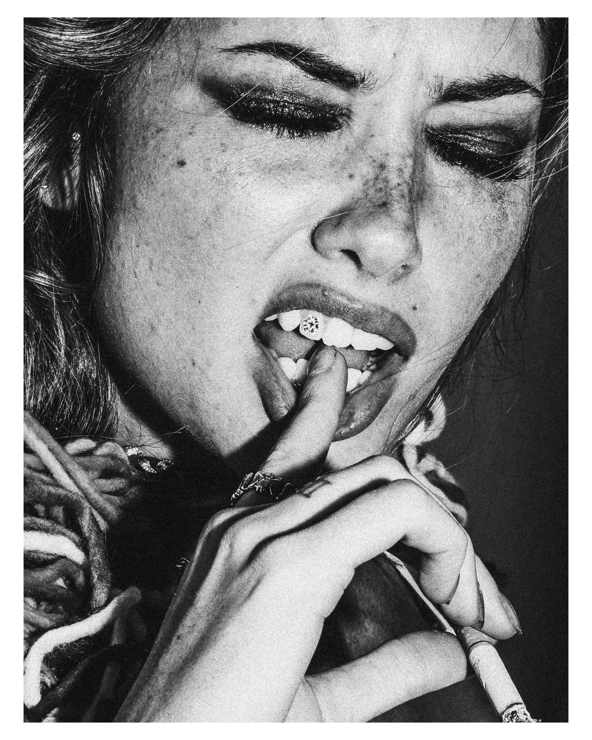 Untitled #11. Phoenix, AZ, 2024 © Blaire Hawes | Edgy B&W Fashion Portrait | Limited Edition Print