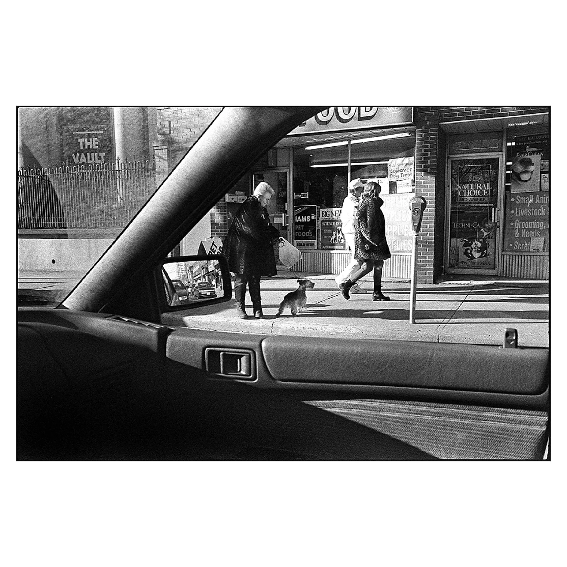 Three in furs, Toronto, 1997 © Dave Green