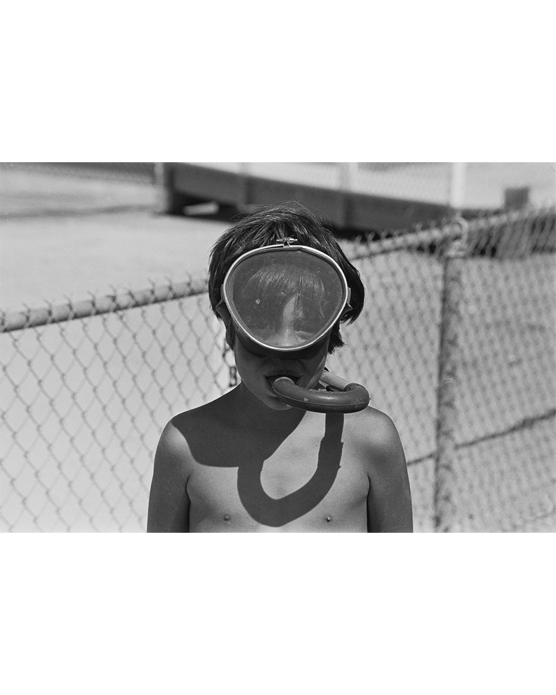 Child with Dive Mask, Newport Beach, California 1969 © Robert von Sternberg | Limited Edition Fine Art Print