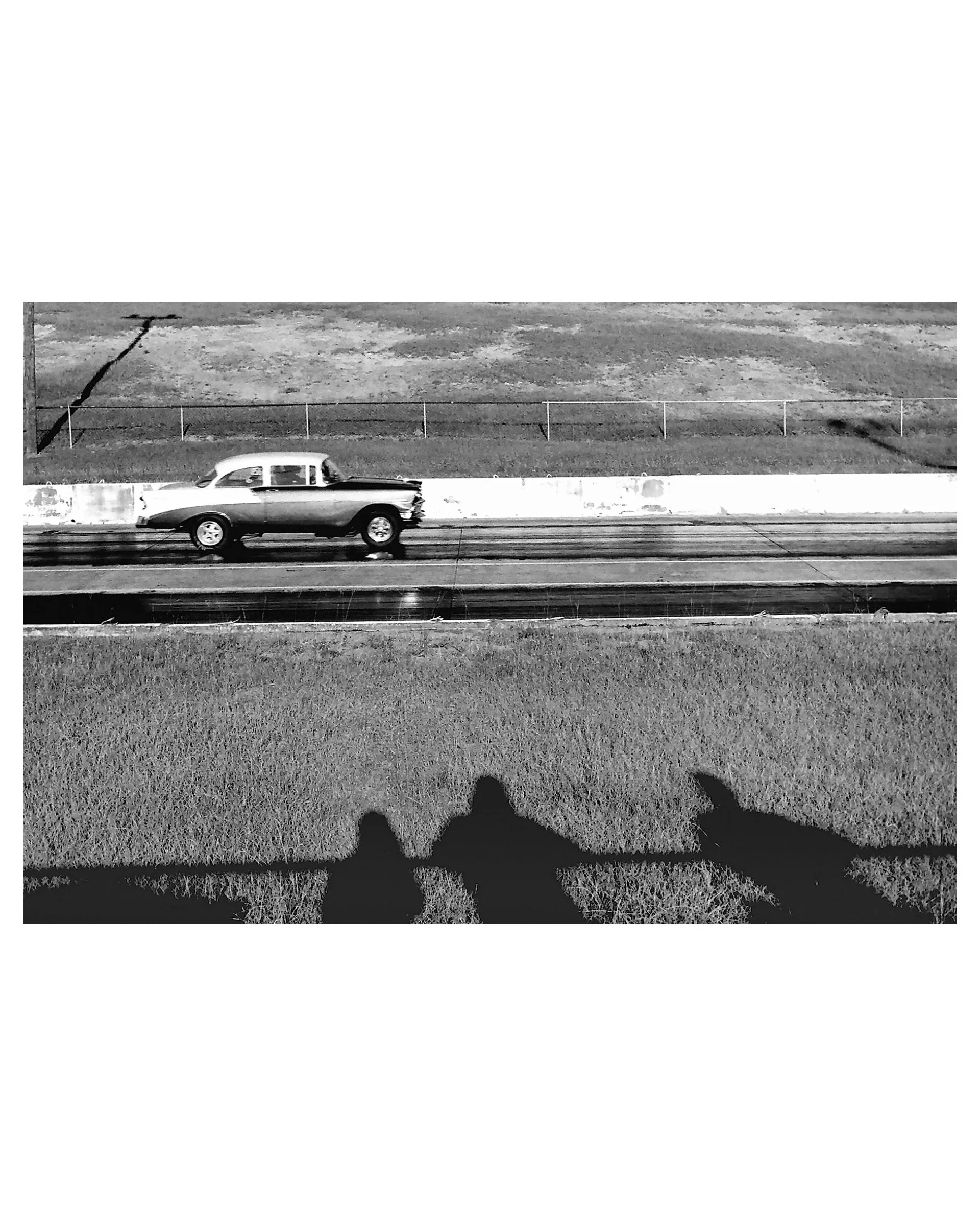 Drag Strip Shadows, Brookside , AL, 2022 © Leigh Ann Edmonds
