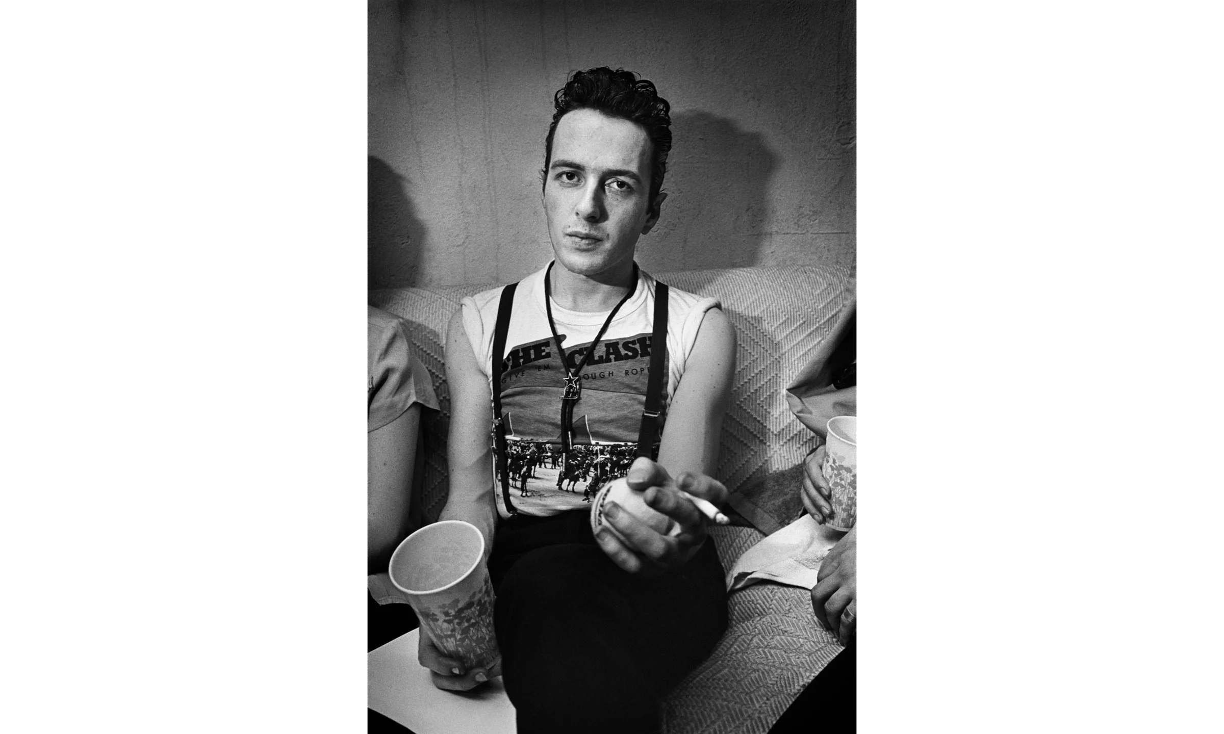 Joe Strummer of The Clash, New York City, 1981 © Michael Grecco
