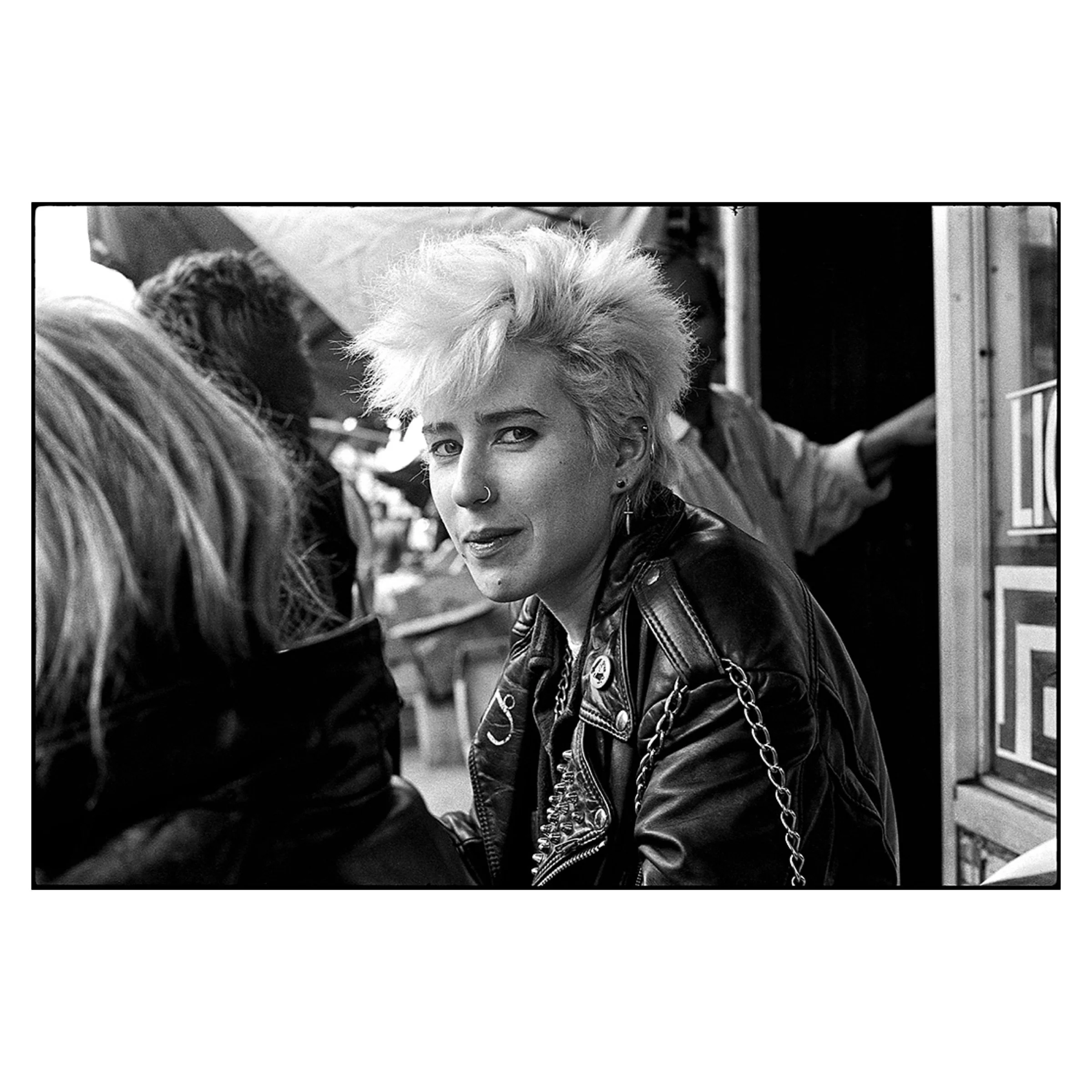 Breffni at the Greeks, Kensington Market, Toronto, 1988 © Dave Green