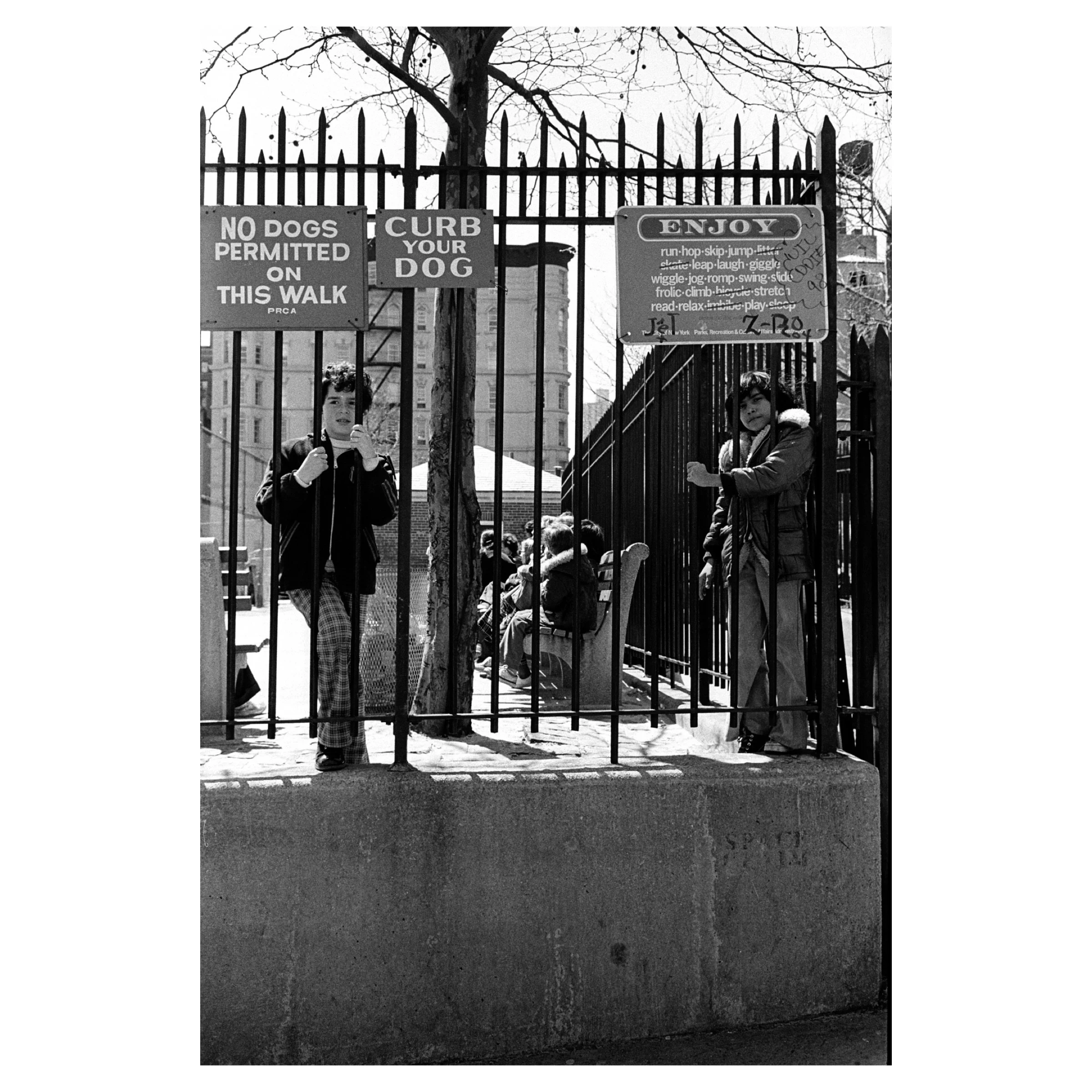 Boys in the Park, New York, NY, 1974 © Patrick D. Pagnano
