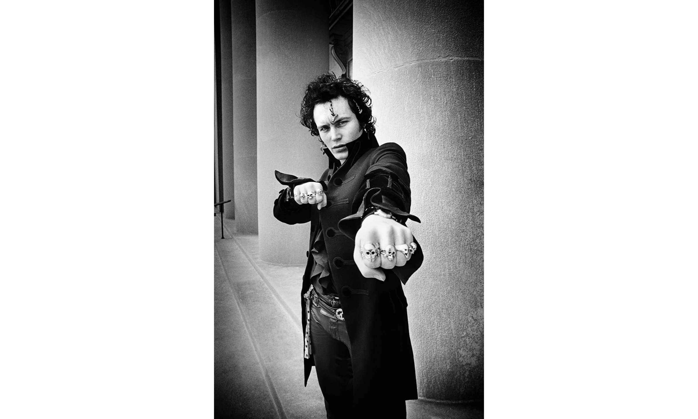 Adam Ant, Cambridge, MA, 1981 © Michael Grecco | Museum-quality fine art print. Ten percent of sales are donated to MusiCares