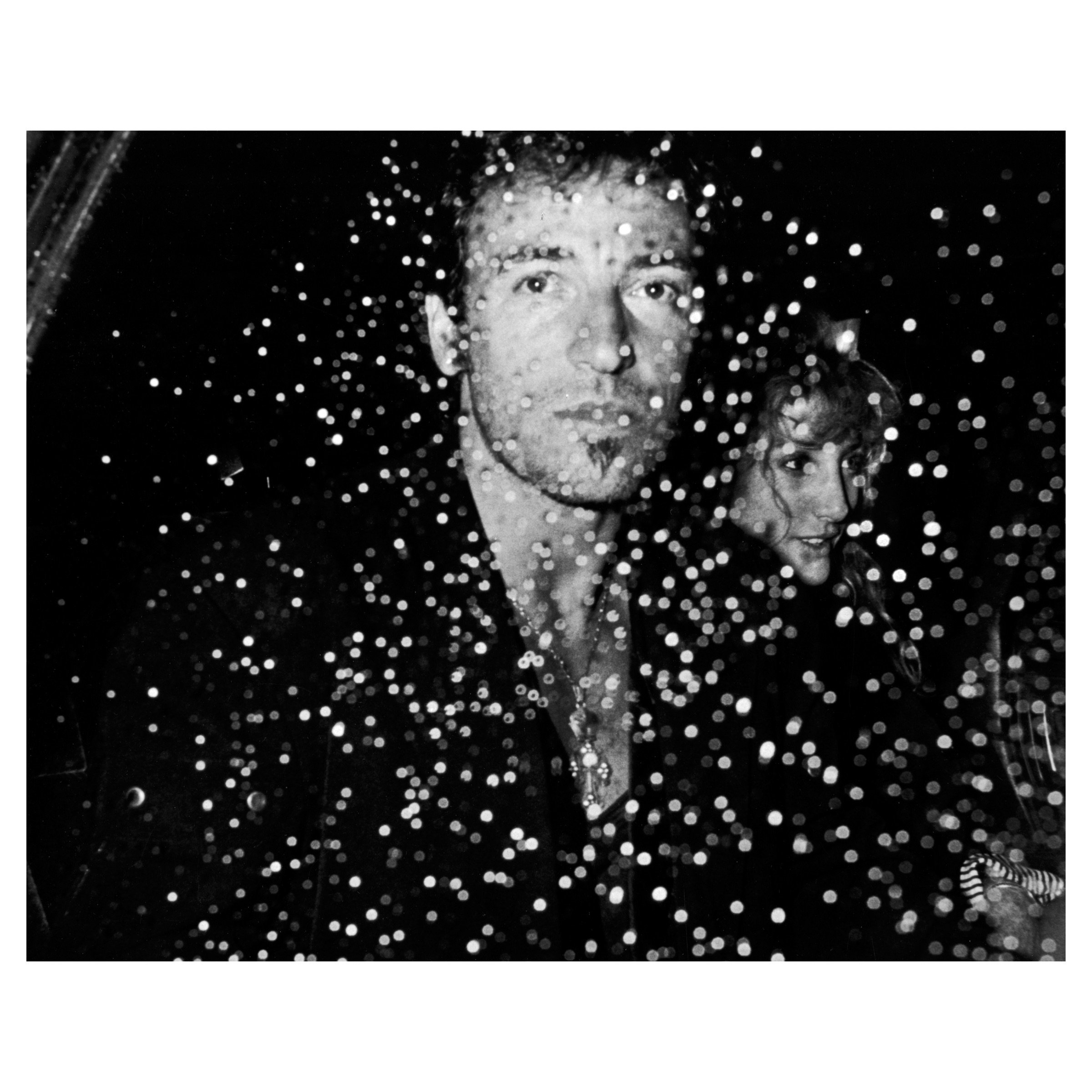 Bruce Springsteen and Patti Scialfa sighted at the Westbury Hotel in New York City, August 24, 1988 © Ron Galella