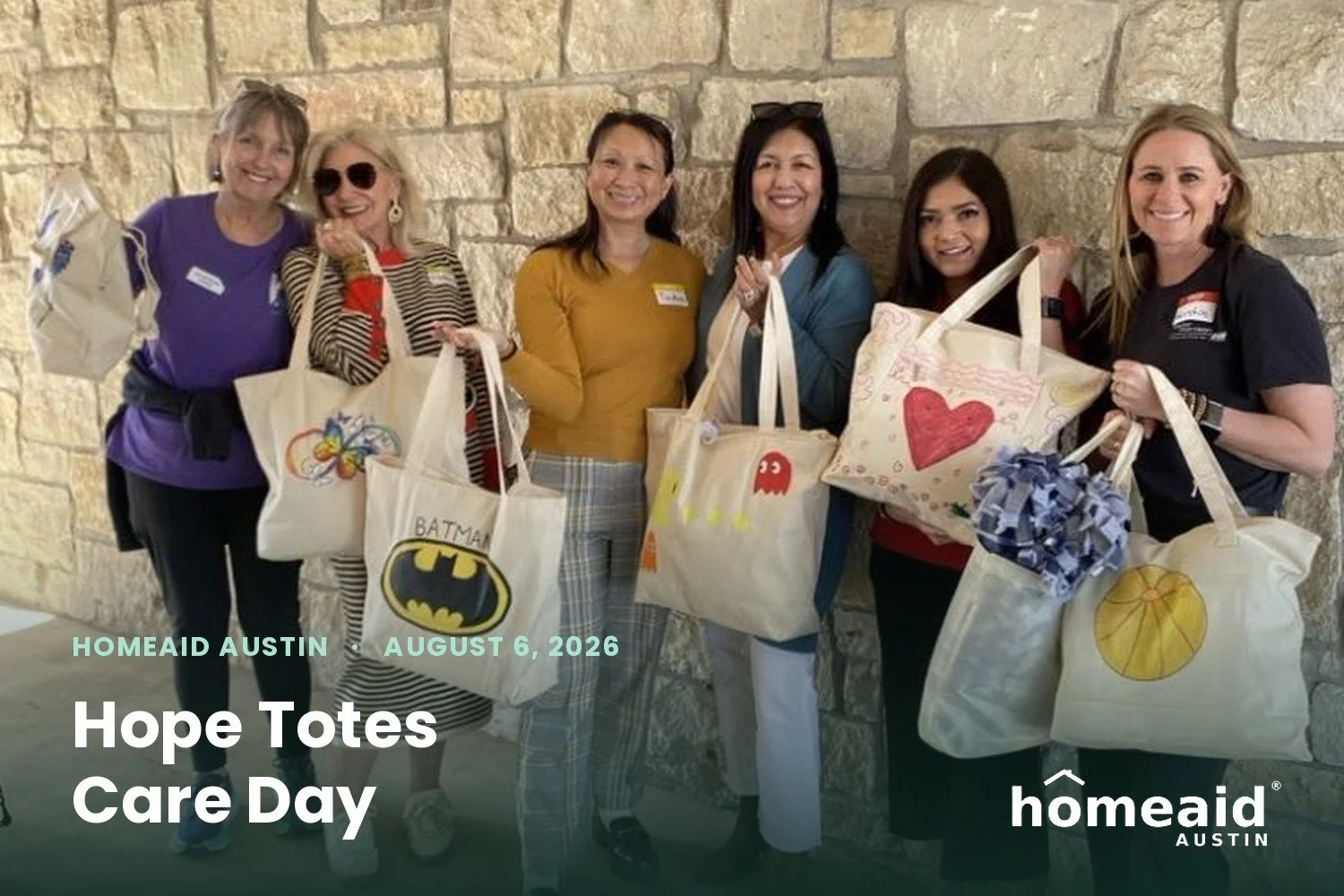 Hope Totes Care Day: Filling Bags With Love for Austin Kids in Foster Care