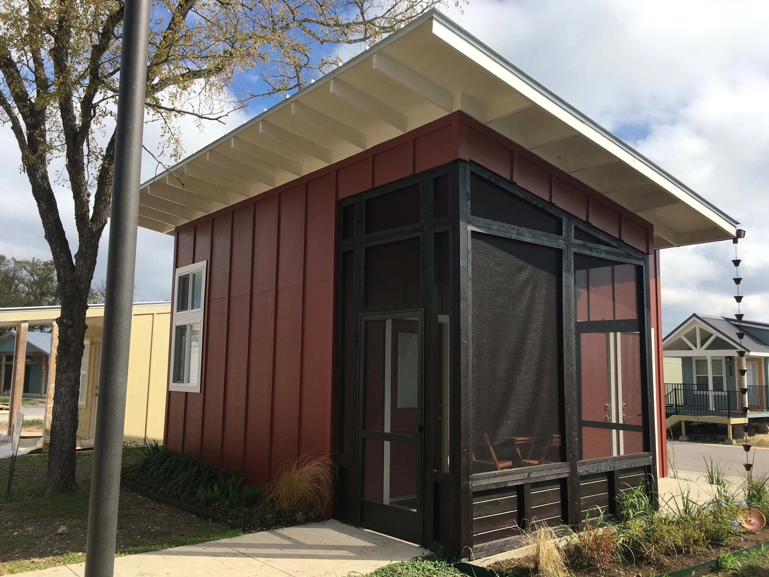 2021 Mobile Loaves & Fishes Tiny Homes — HomeAid® Austin Building A