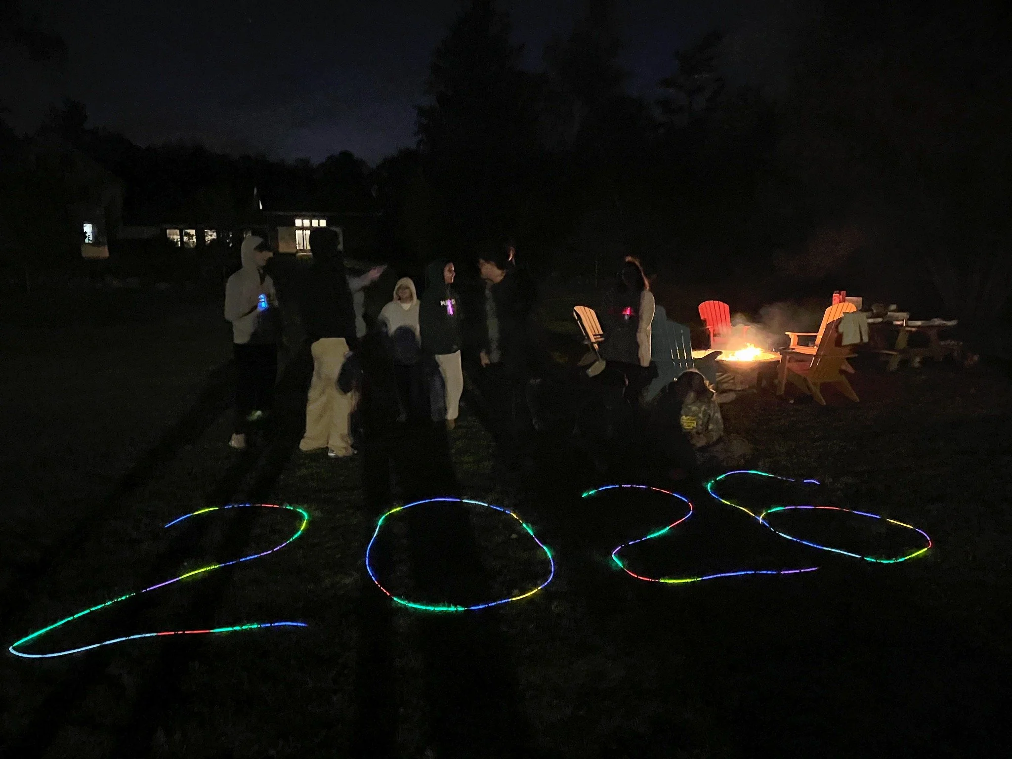 We had the perfect fall night for our senior bonfire last week. 🪵🔥 Here&rsquo;s to the Class of 2025! 💙 #MiddlebridgeCommunity #BelongAndBecome #Classof2025