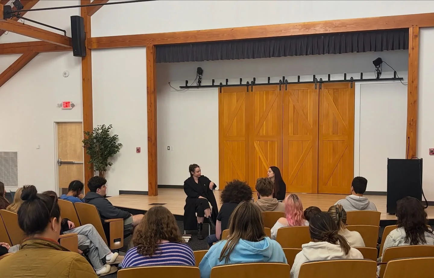 Middlebridge School was honored to welcome author Christa Carmen &mdash; Bram Stoker Award winner and author of three novels and multiple short stories &mdash; who joined us to share her creative process and answer thoughtful student questions. ✍️

W